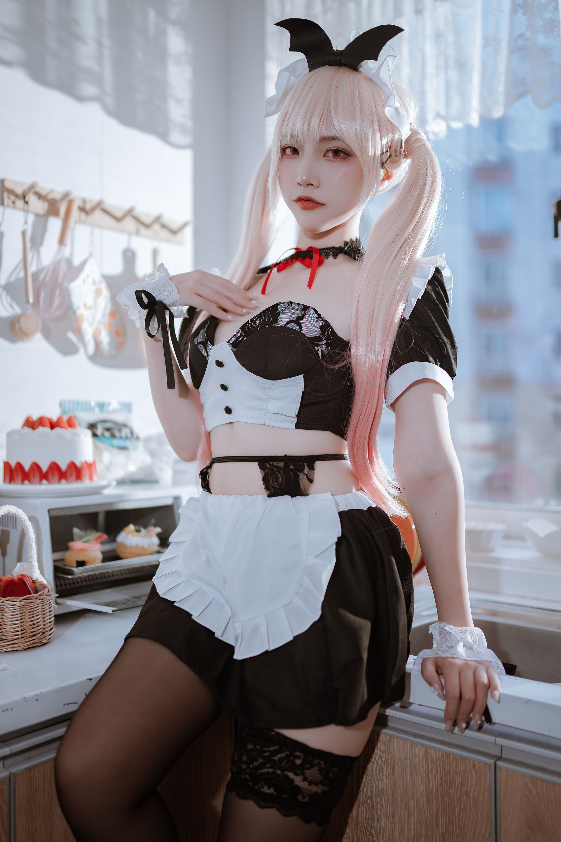 人气Coser 二佐Nisa - 海梦 小女仆