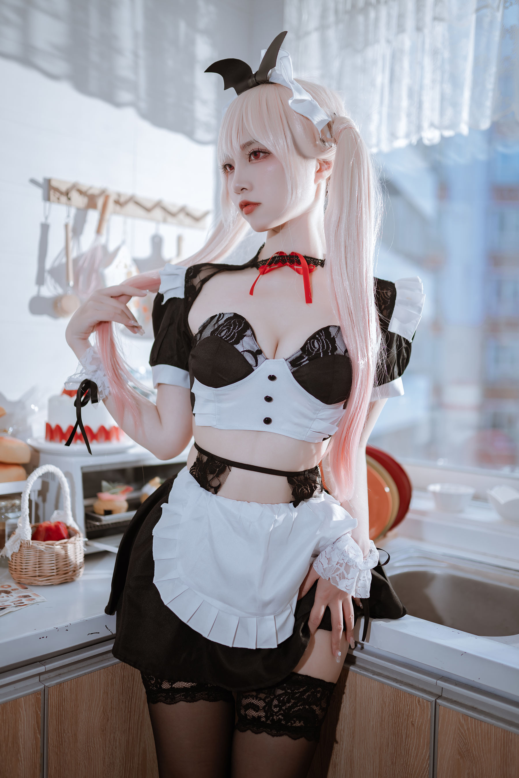 人气Coser 二佐Nisa - 海梦 小女仆