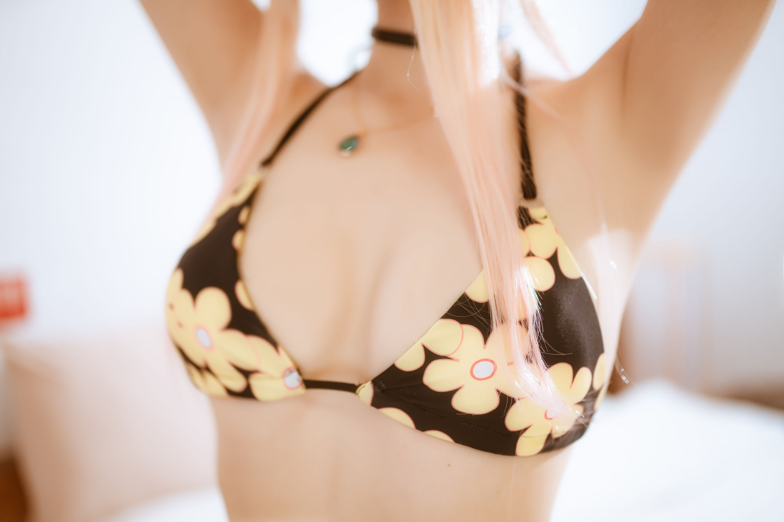 人气Coser 二佐Nisa - 海梦 日常泳装