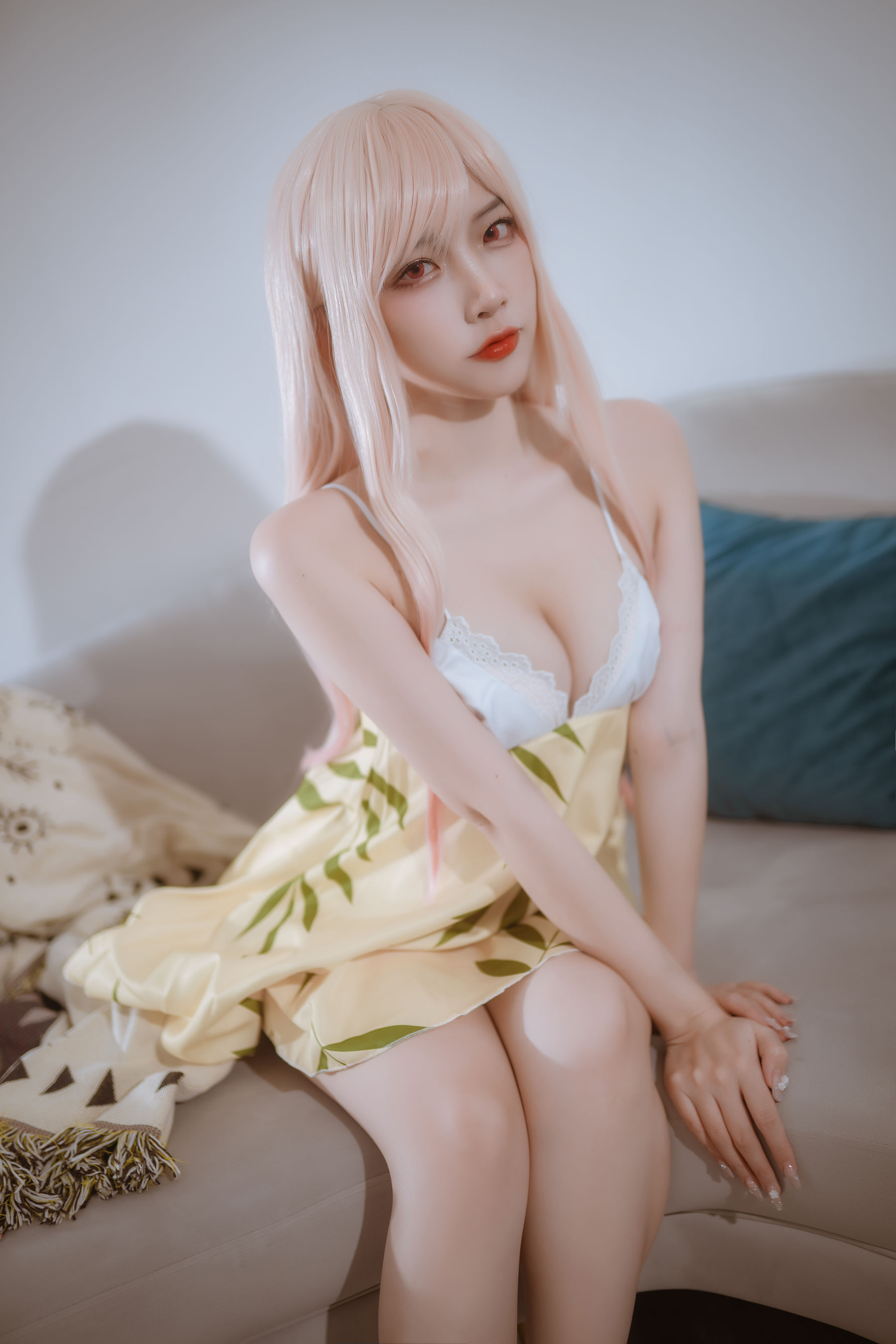 人气Coser 二佐Nisa - 海梦 睡衣
