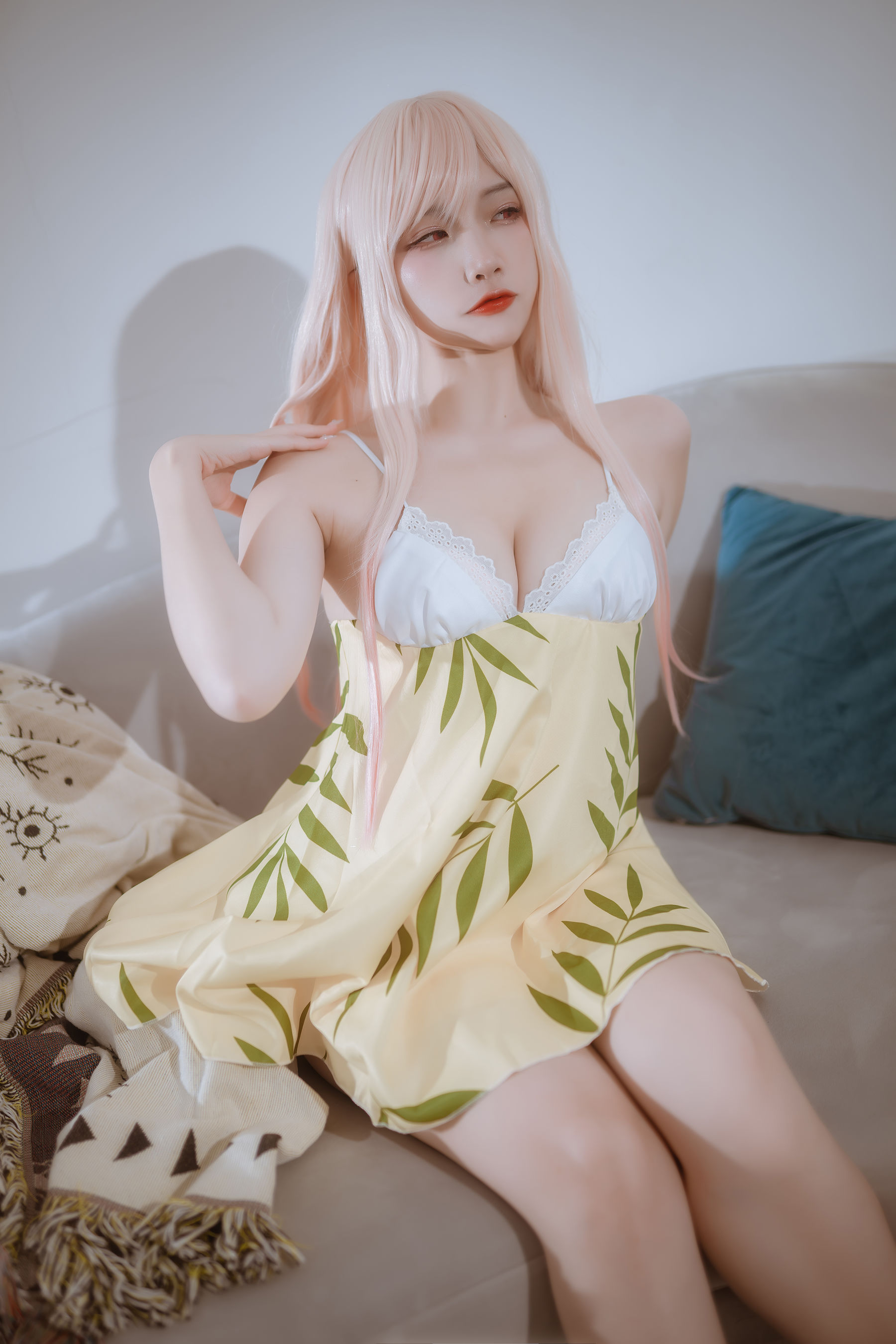 人气Coser 二佐Nisa - 海梦 睡衣