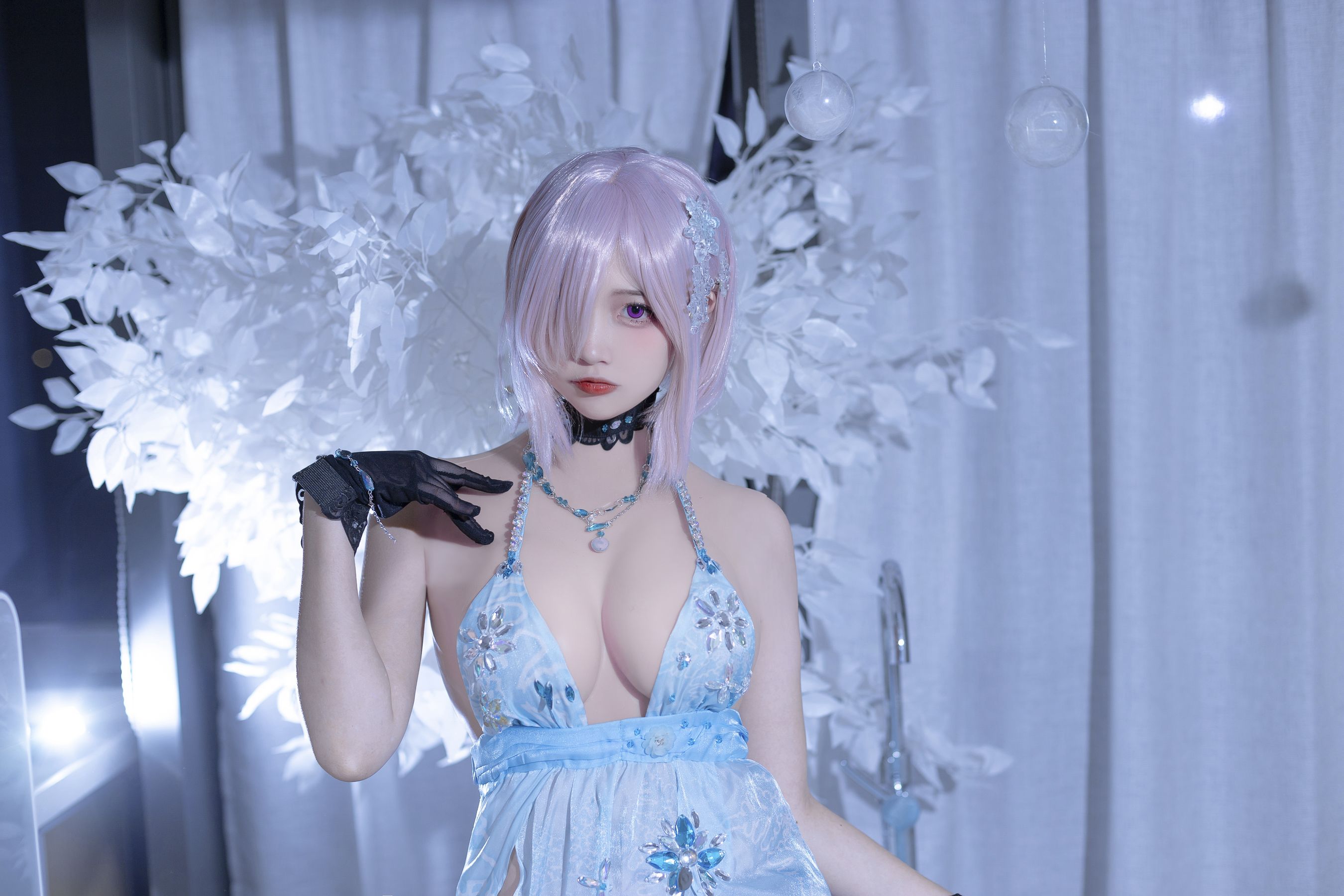 人气Coser 二佐Nisa - 玛修万圣节