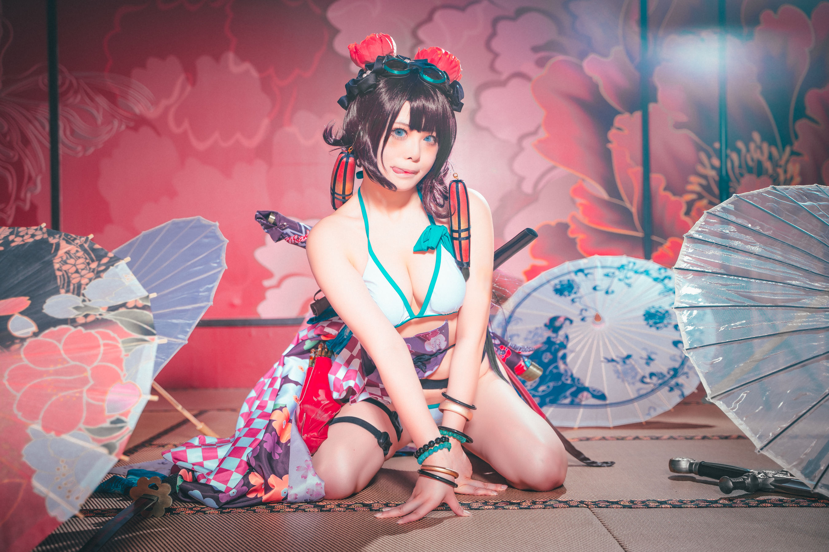 动漫博主w百合欧皇子w - 水着阿荣