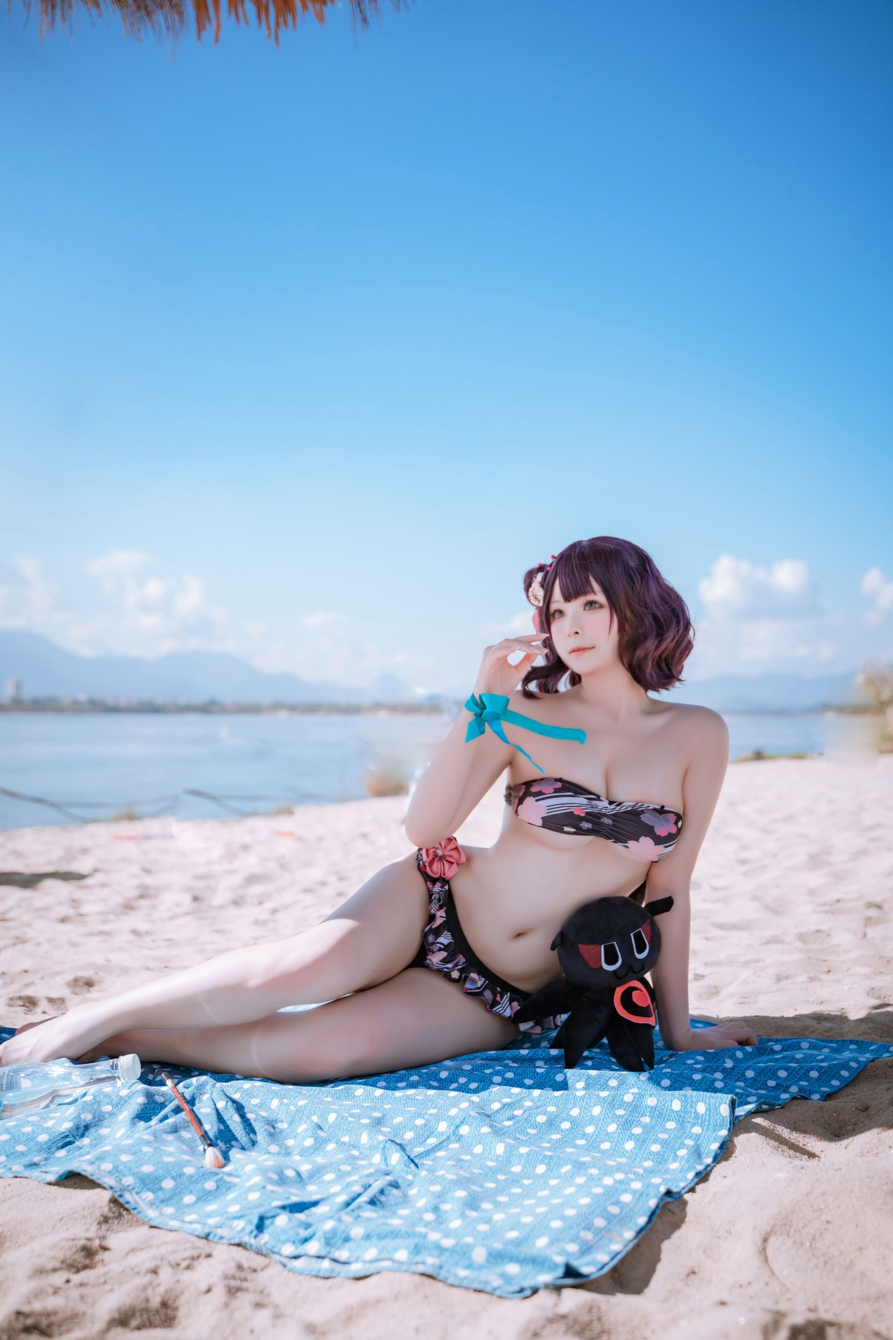 动漫博主w百合欧皇子w - 沙滩