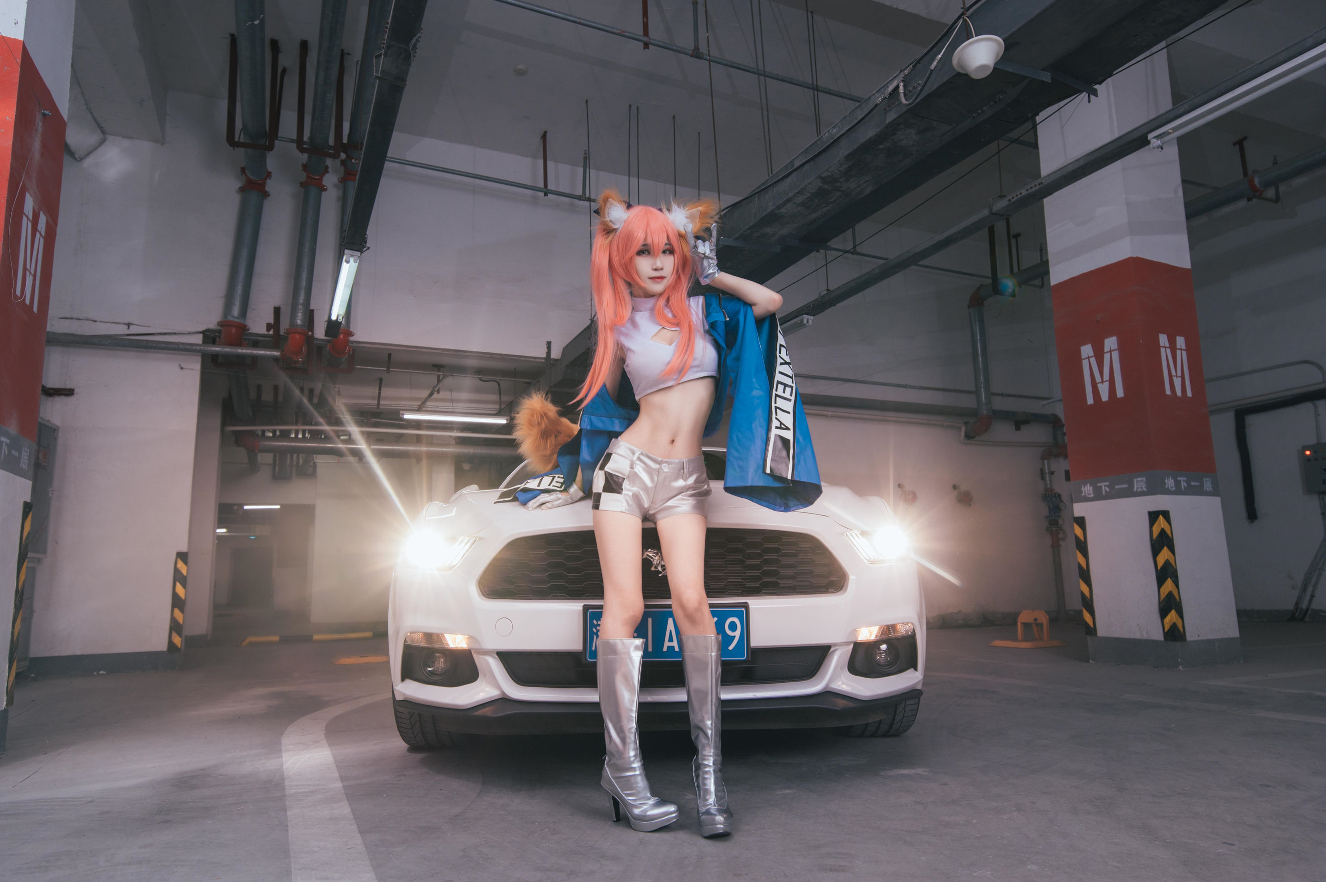 妖君白研 - FATE GRAND ORDER COS FGO漫展场照斯卡哈