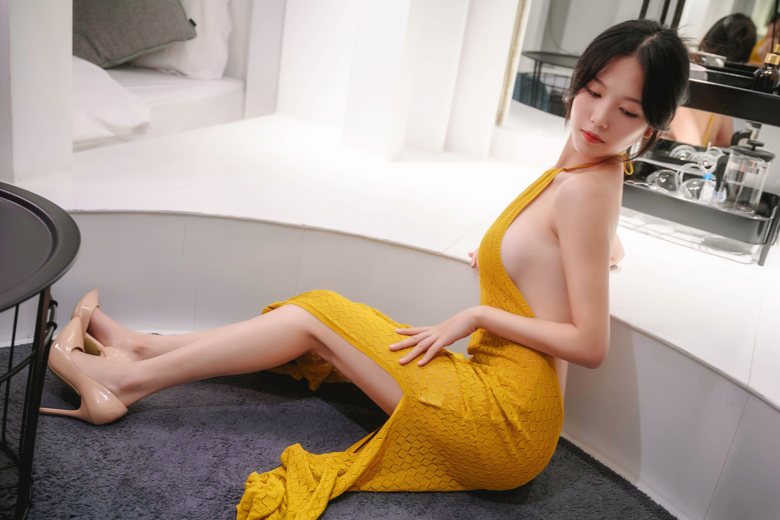 抖娘 -利世图集 - 黄色战袍