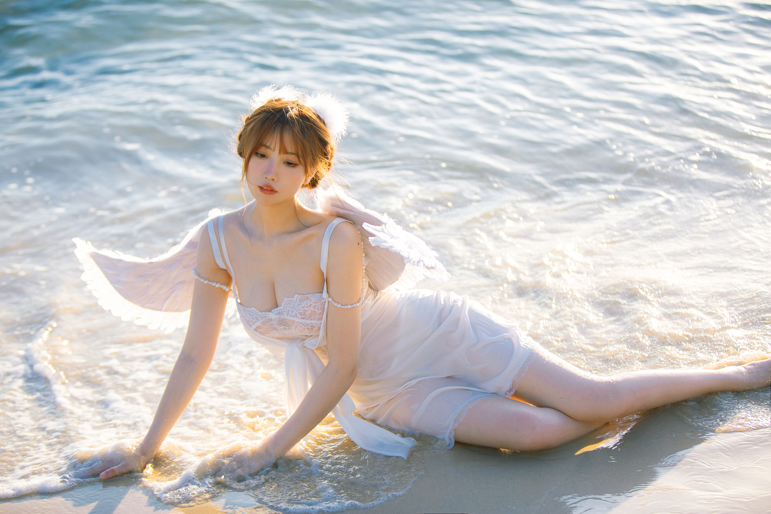 次元少女 念雪ww - 海边神明少女