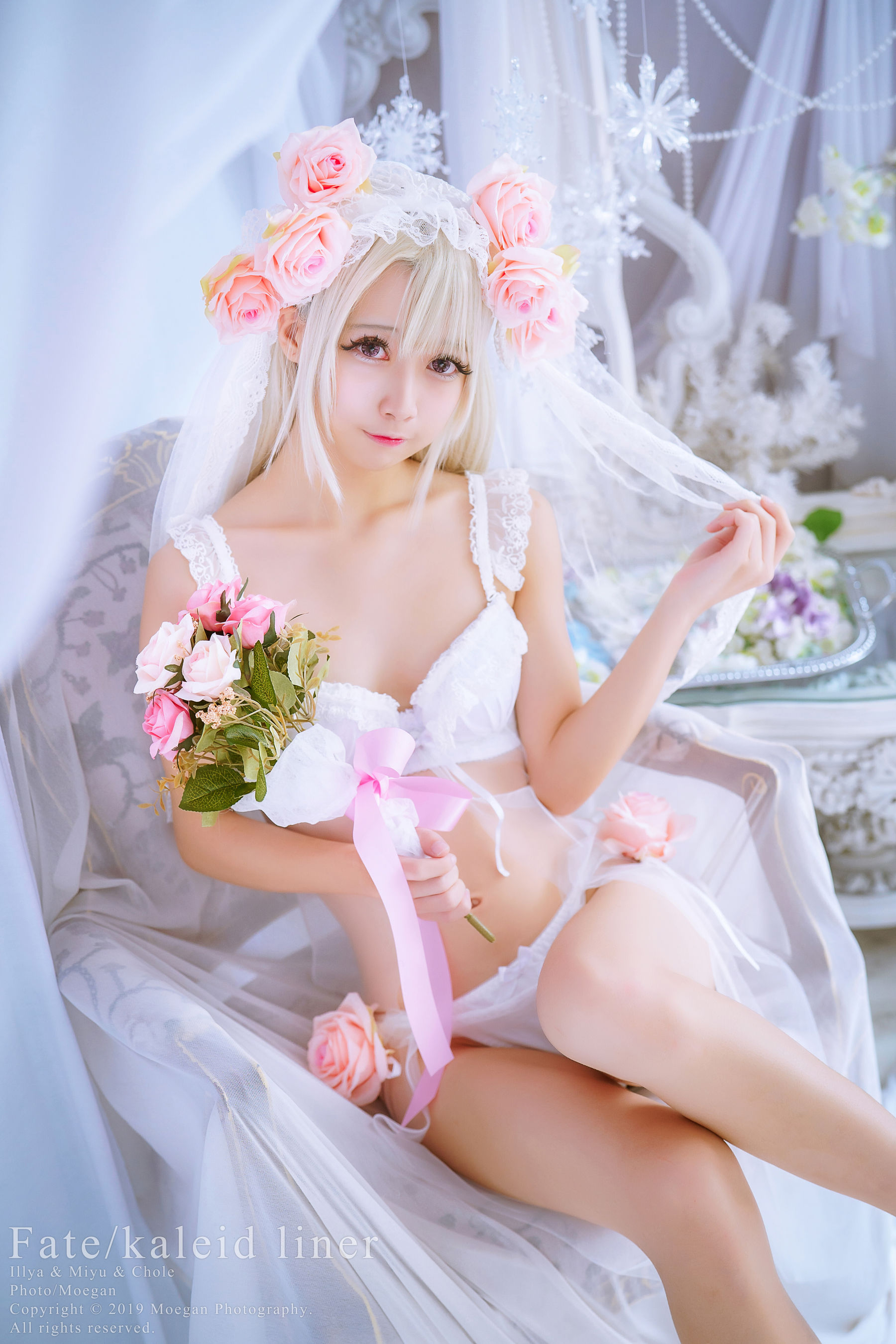 沖田凜花Rinka&鈴鈴Yakira&鬼姬Oni Hime - Wedding Bikini ver