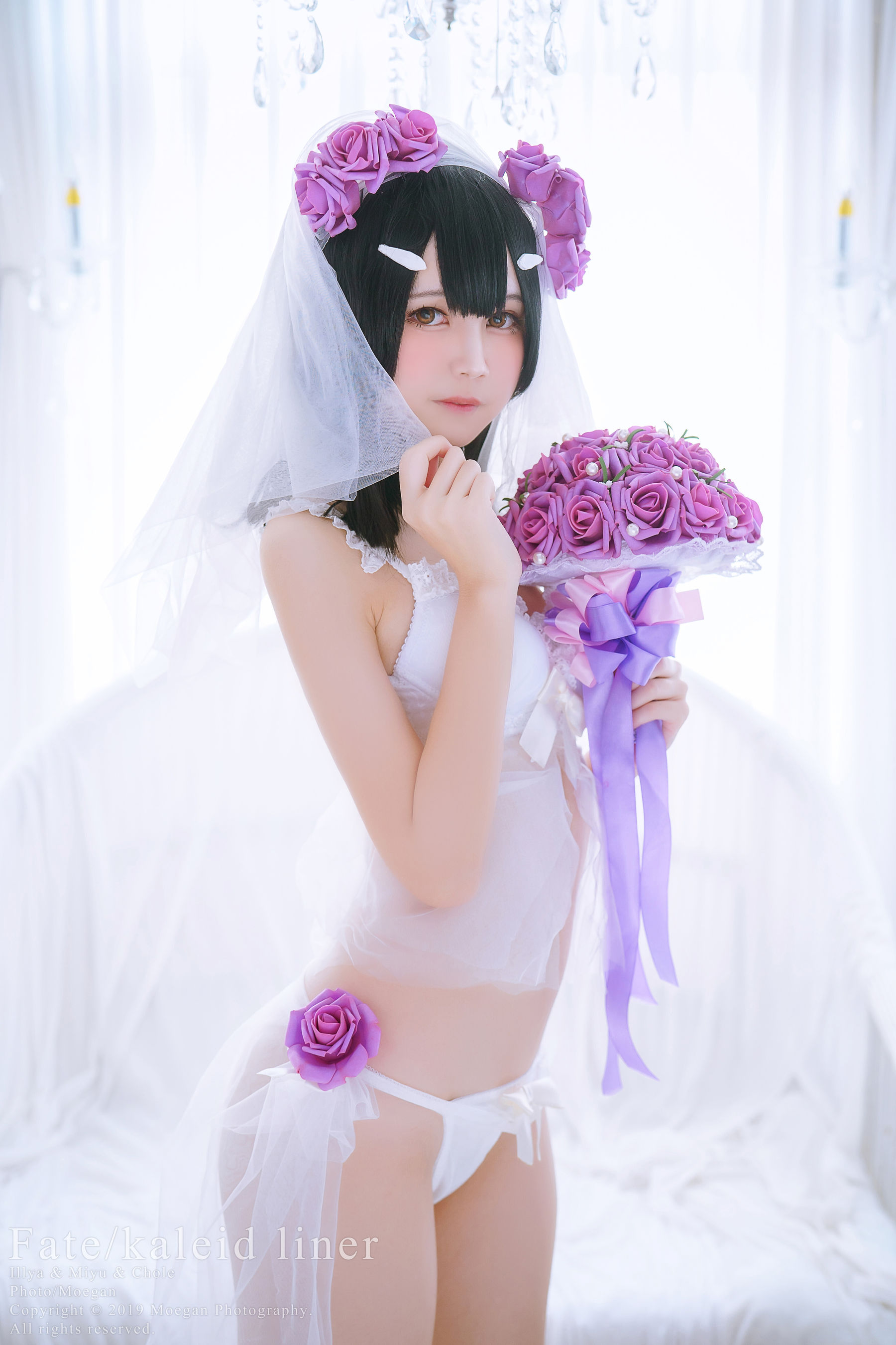 沖田凜花Rinka&鈴鈴Yakira&鬼姬Oni Hime - Wedding Bikini ver