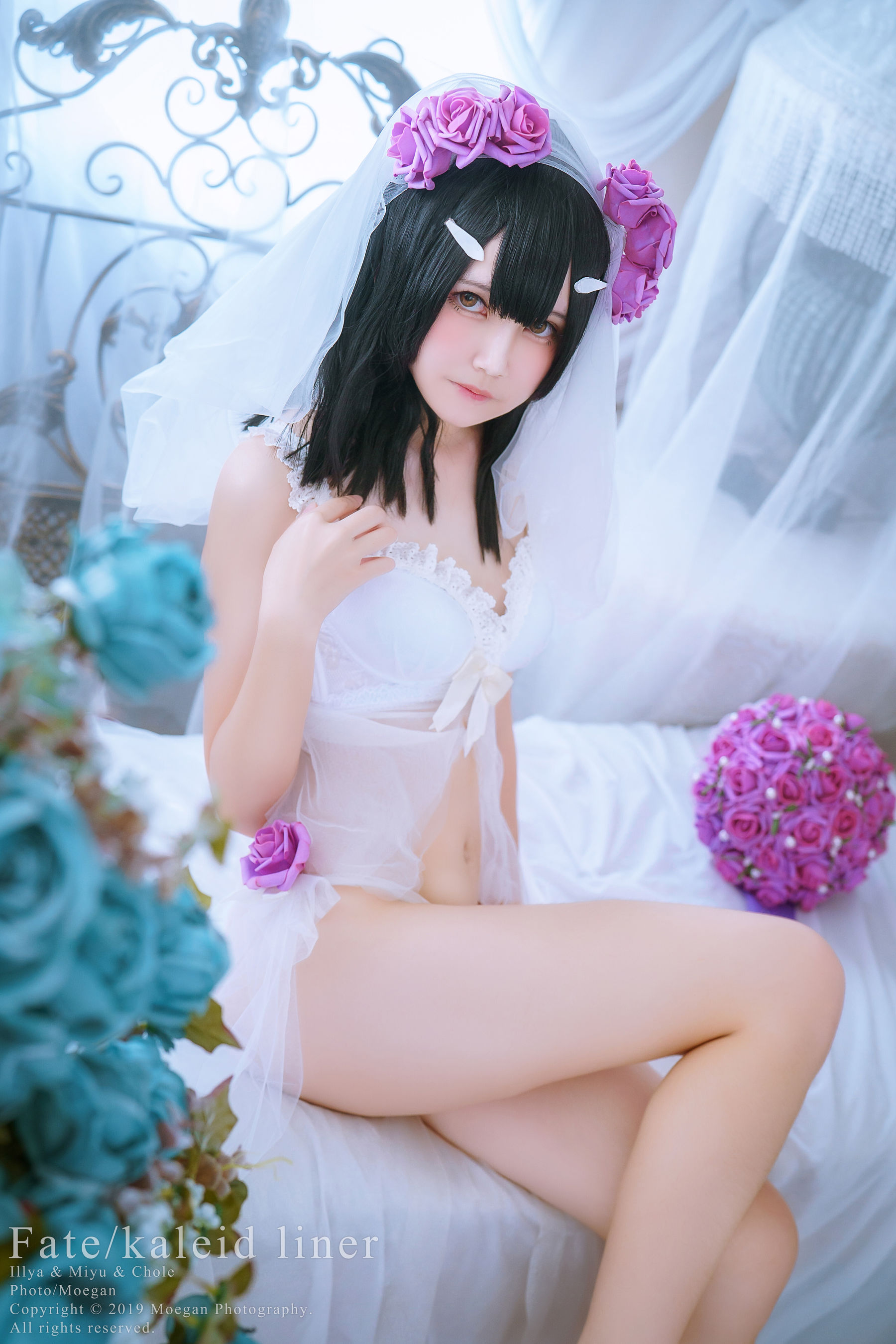 沖田凜花Rinka&鈴鈴Yakira&鬼姬Oni Hime - Wedding Bikini ver