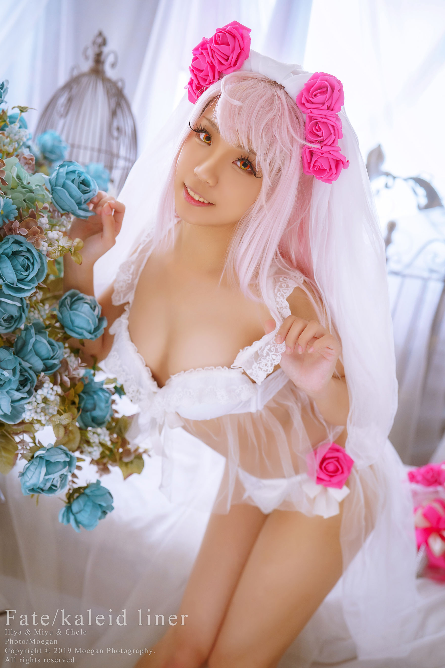 沖田凜花Rinka&鈴鈴Yakira&鬼姬Oni Hime - Wedding Bikini ver