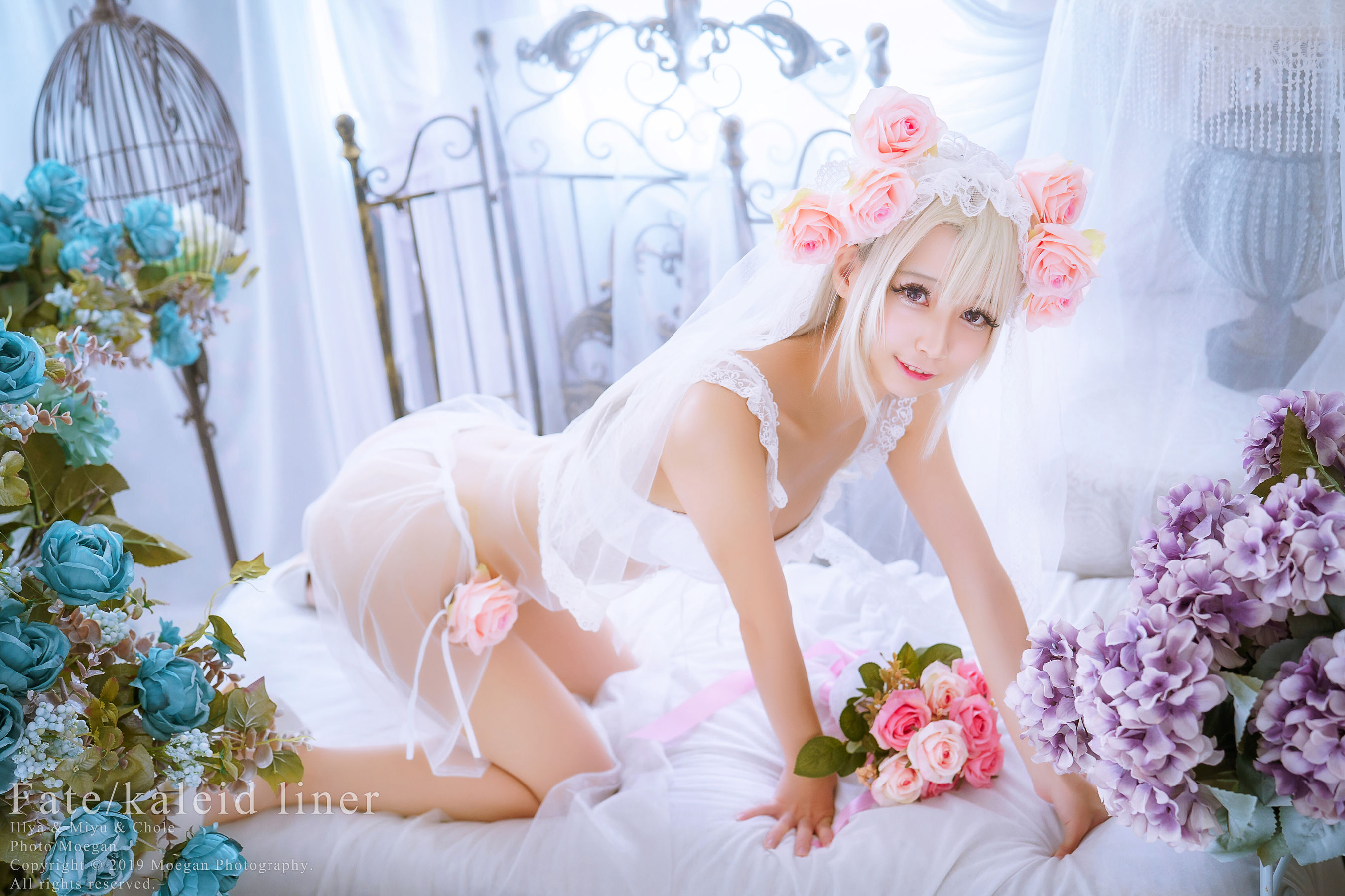 沖田凜花Rinka&鈴鈴Yakira&鬼姬Oni Hime - Wedding Bikini ver
