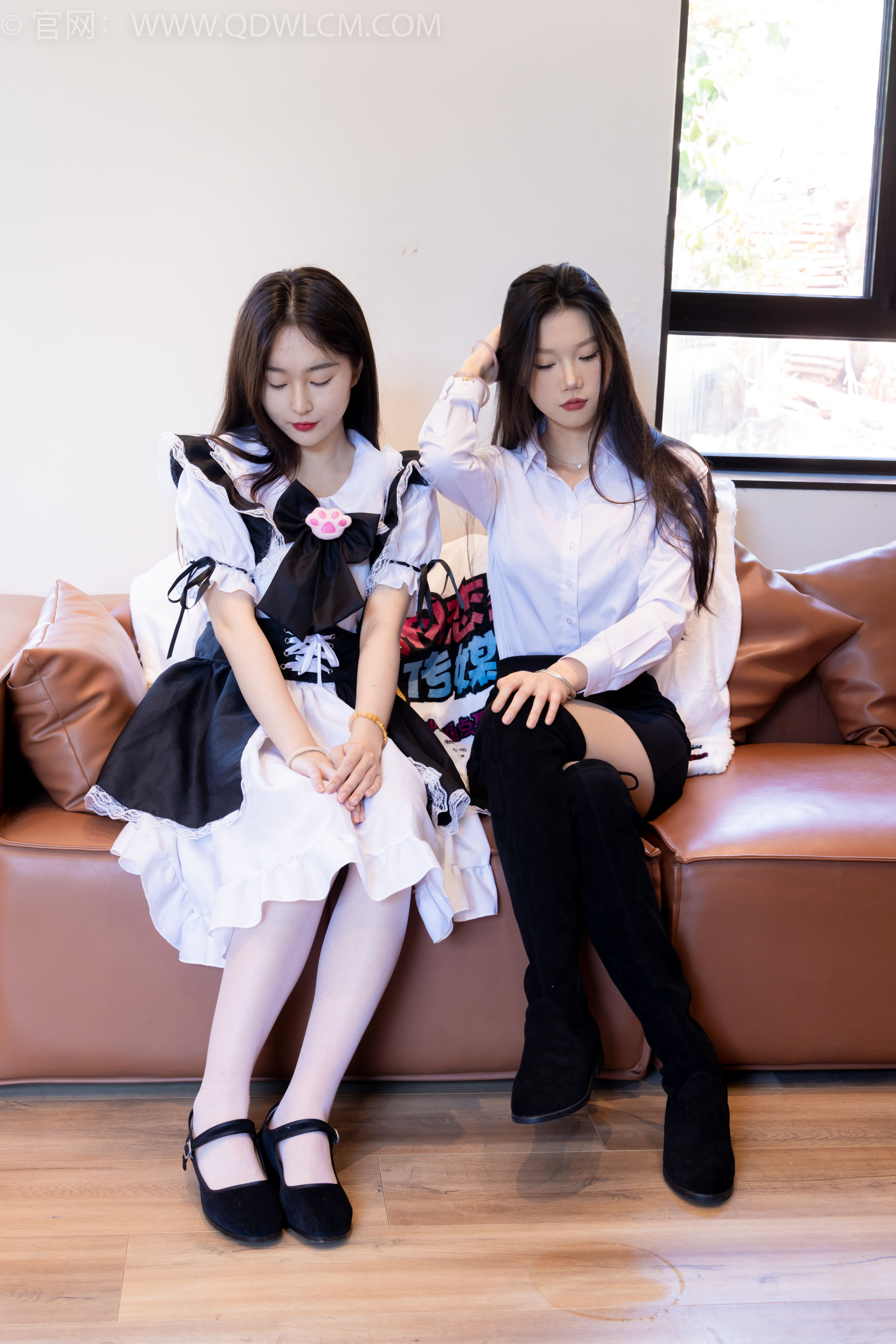物恋传媒 No.1745 小竹&美兔 有你的冬天