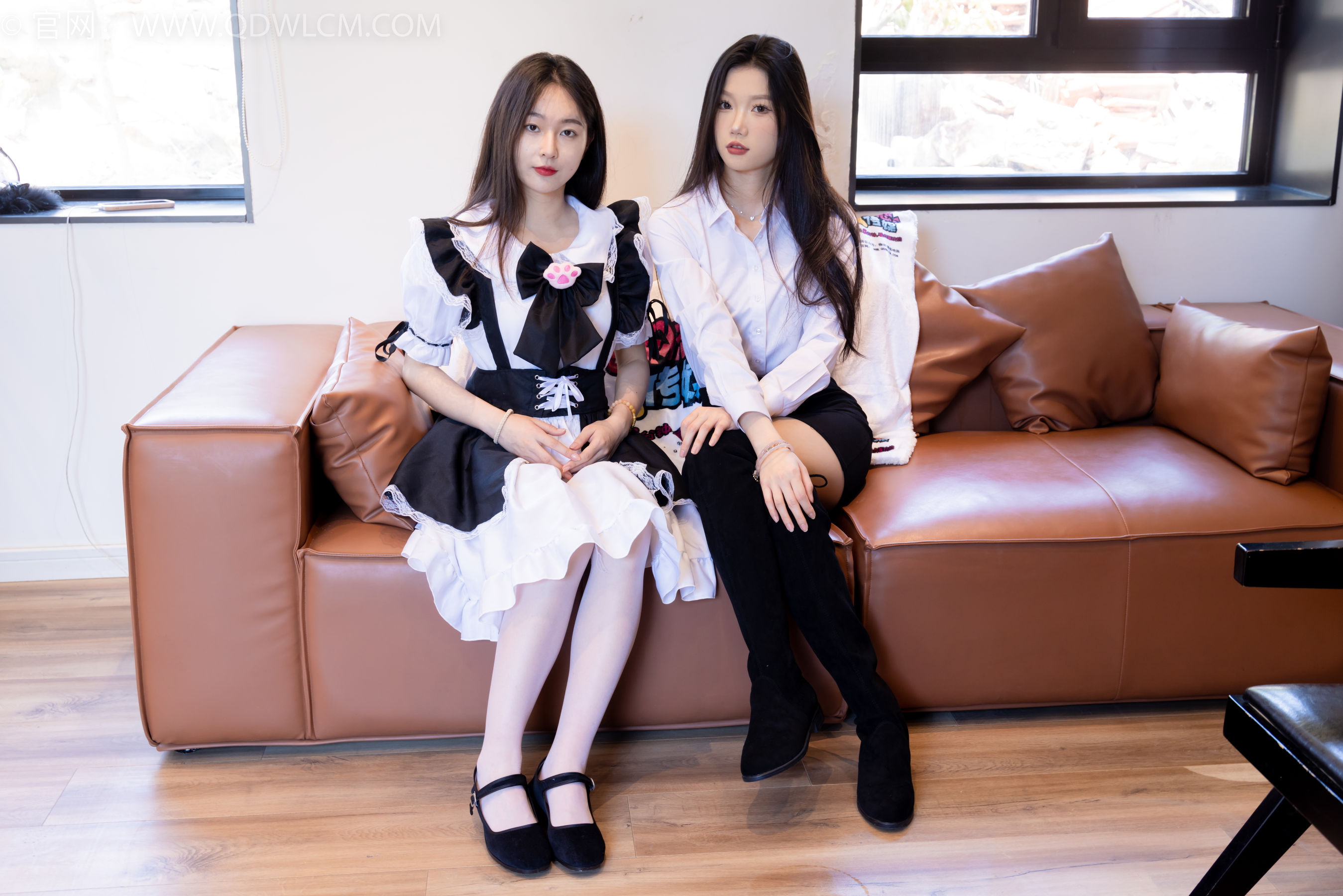 物恋传媒 No.1745 小竹&美兔 有你的冬天