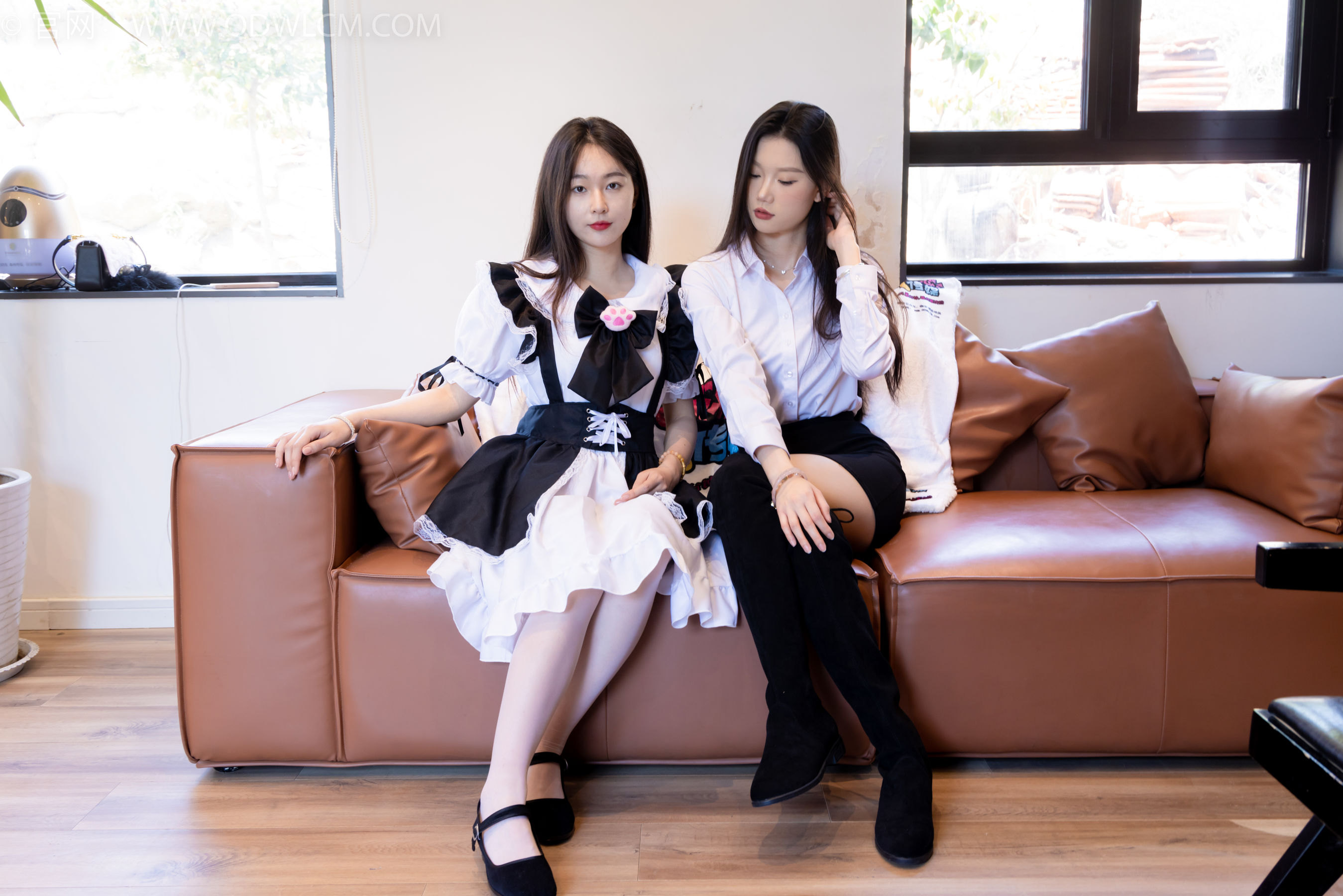 物恋传媒 No.1745 小竹&美兔 有你的冬天