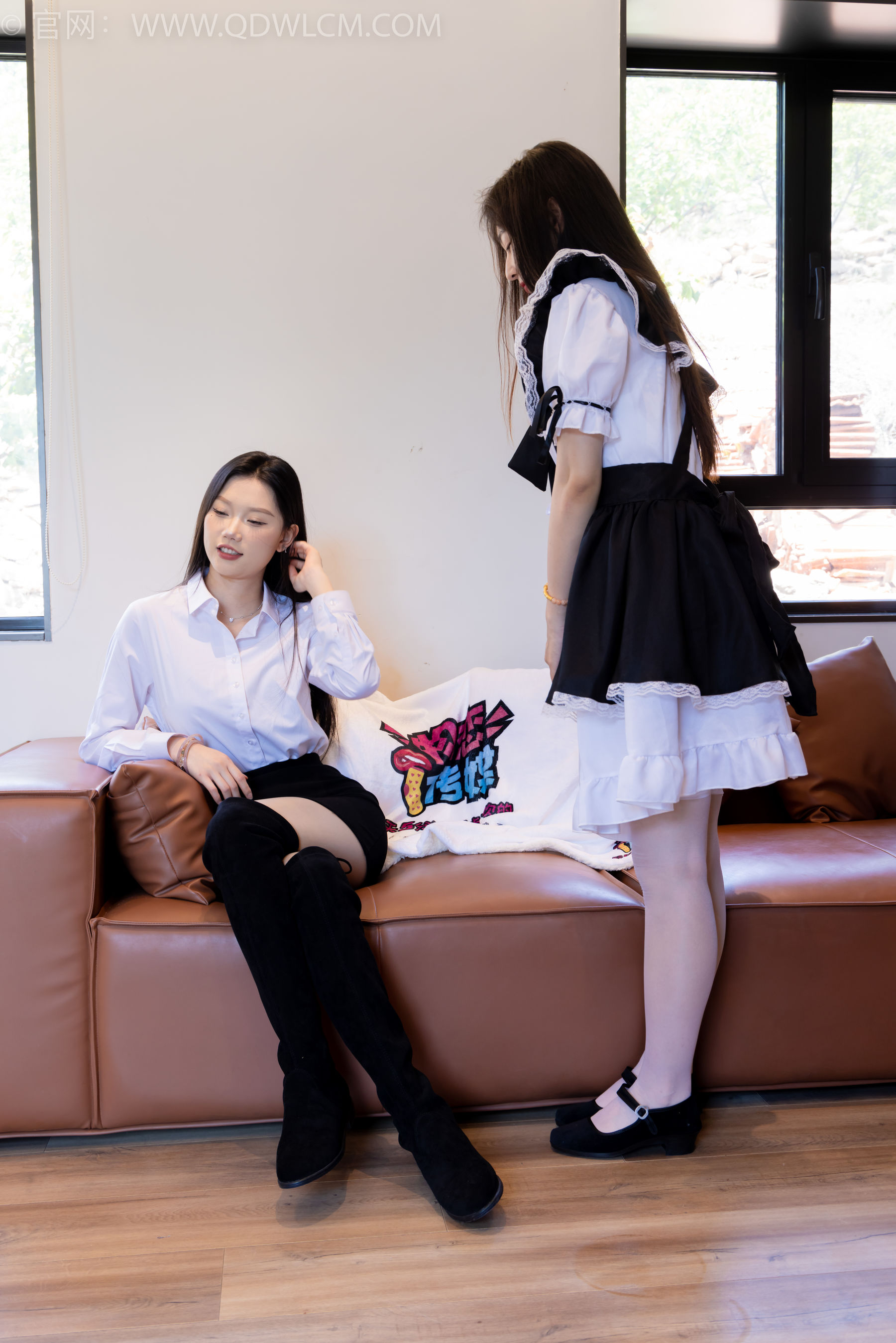 物恋传媒 No.1745 小竹&美兔 有你的冬天