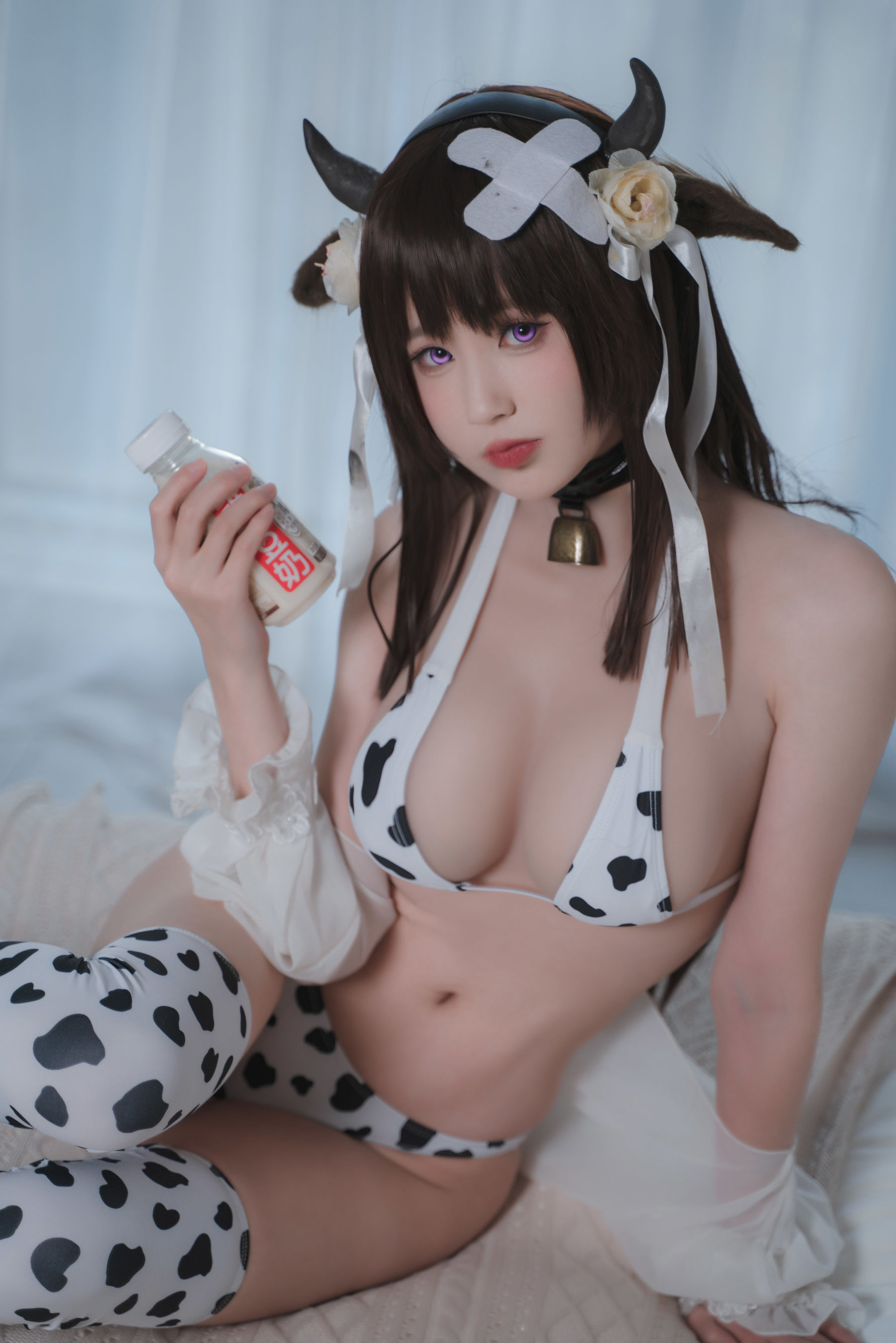 西园寺南歌 写真 - 牛牛奶牛