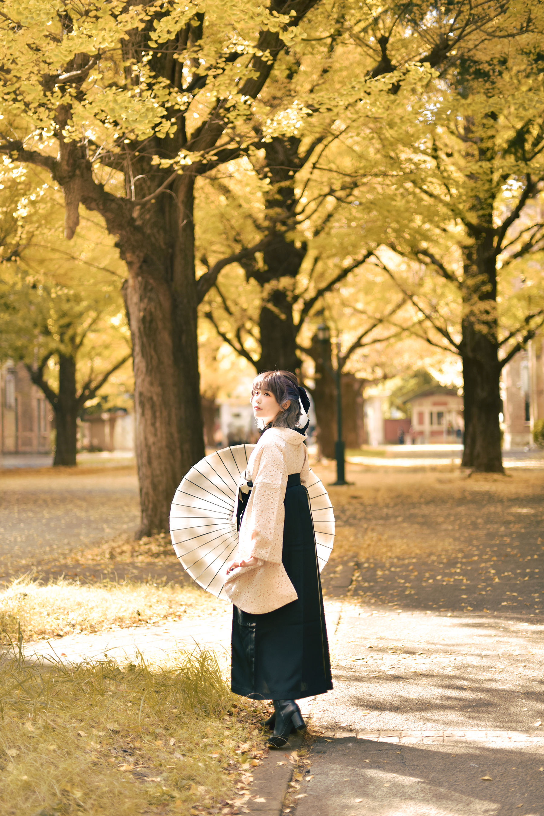 Ely_eee(ElyEE子) - Ginkgo Hakama