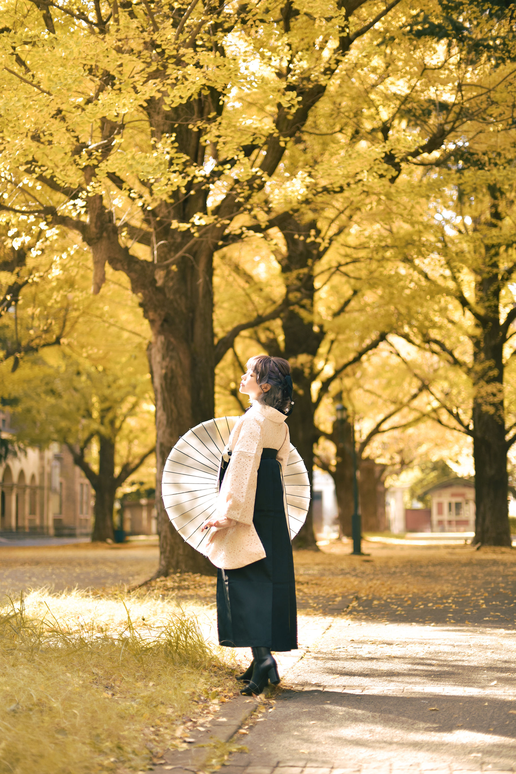 Ely_eee(ElyEE子) - Ginkgo Hakama