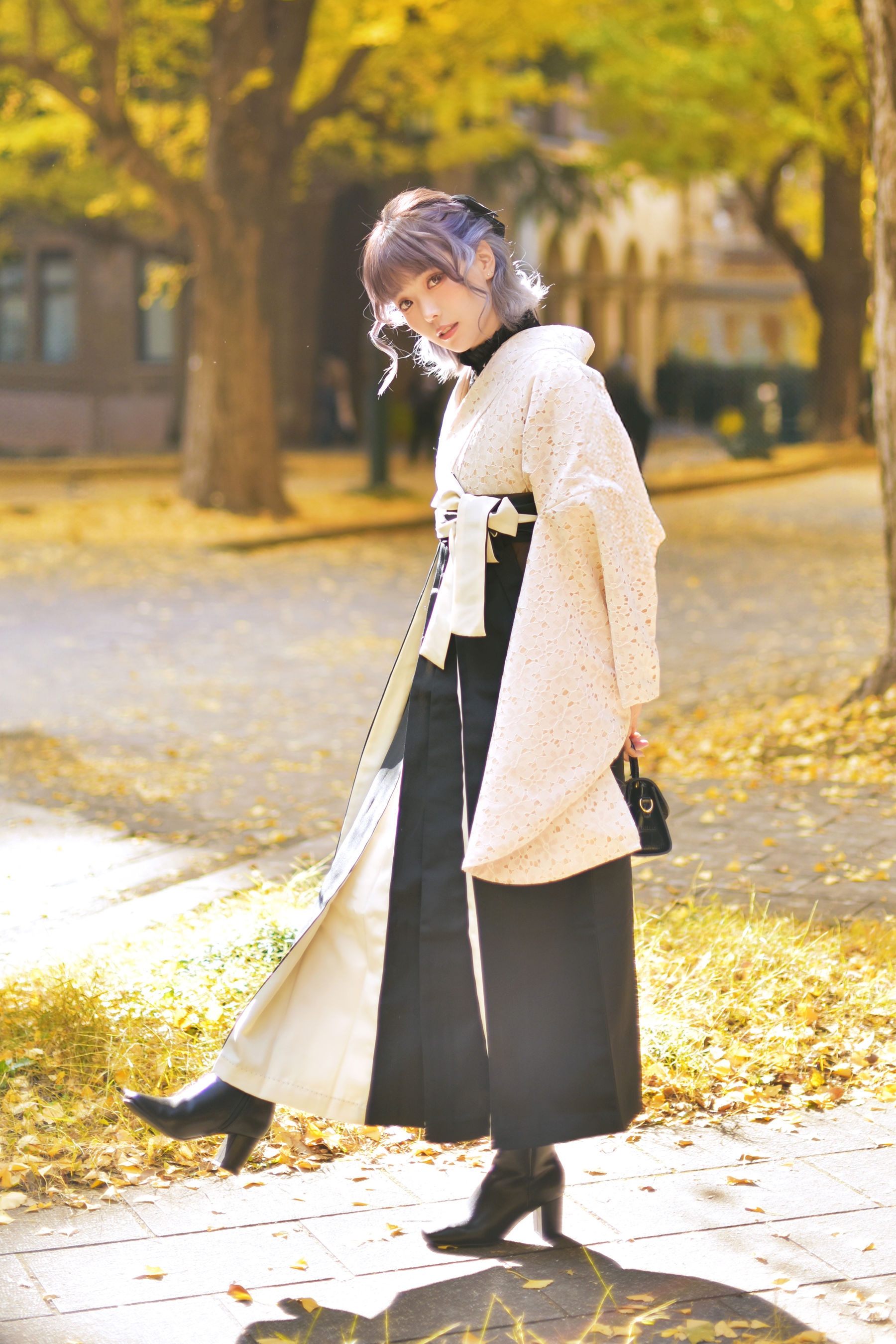 Ely_eee(ElyEE子) - Ginkgo Hakama