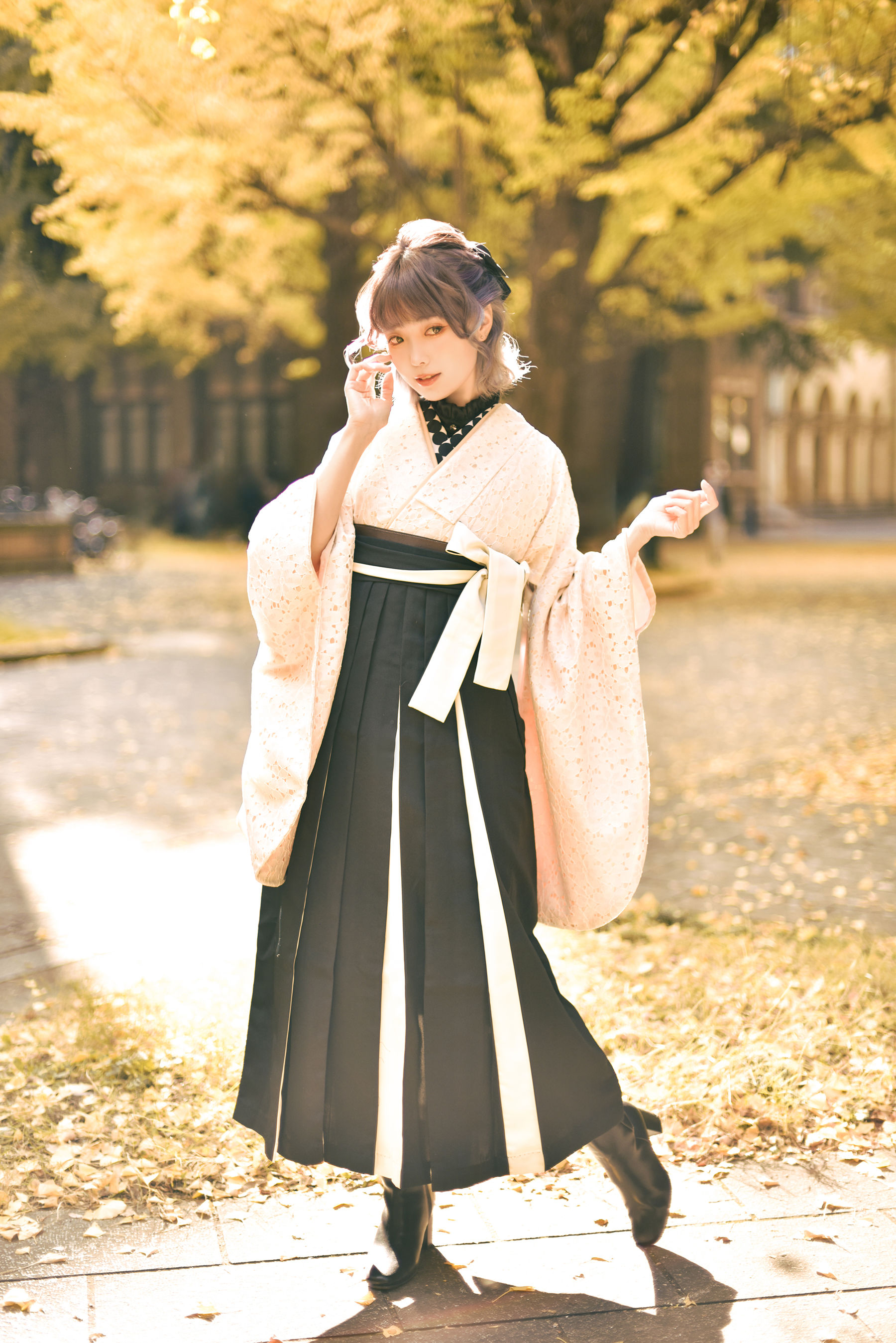Ely_eee(ElyEE子) - Ginkgo Hakama
