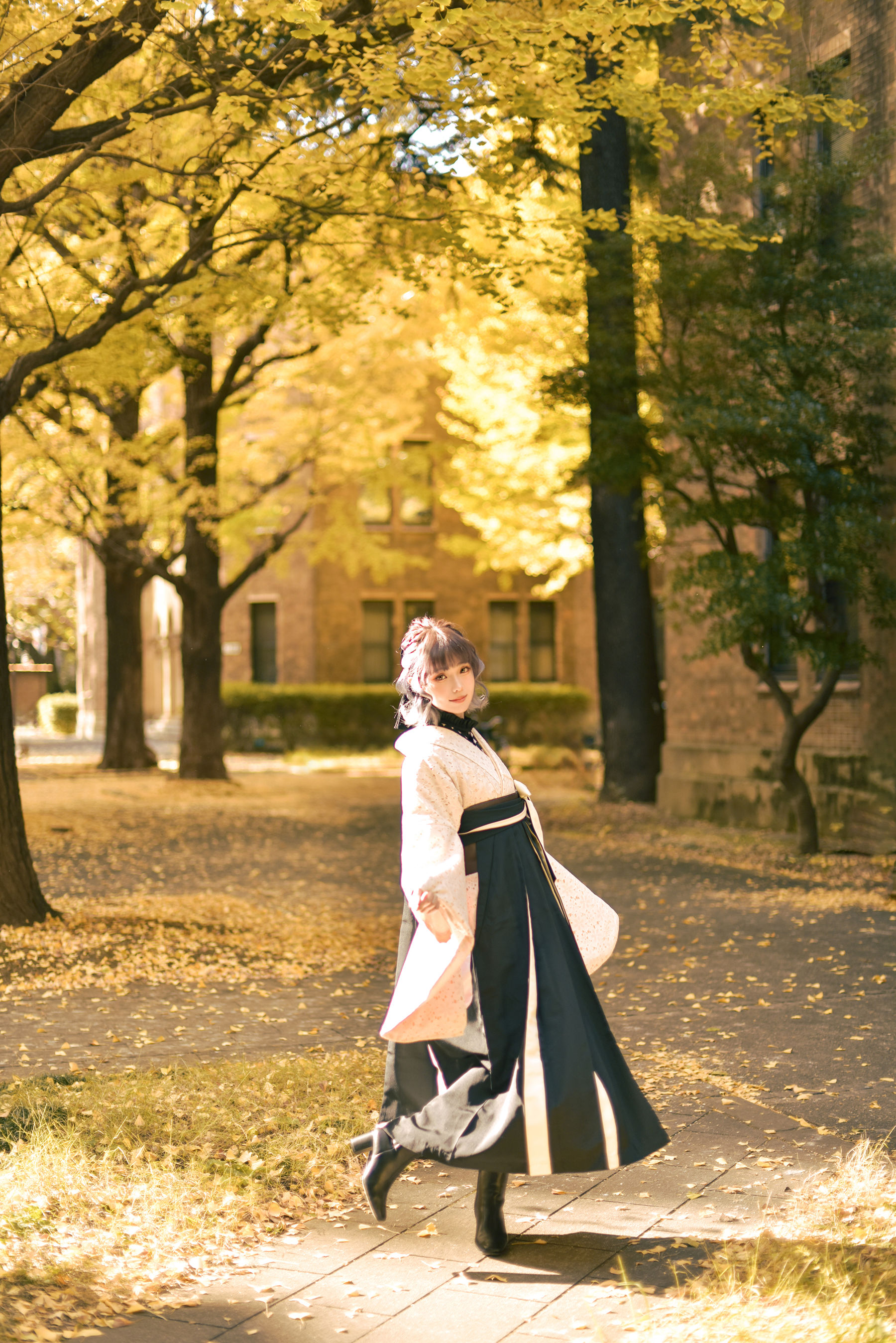 Ely_eee(ElyEE子) - Ginkgo Hakama