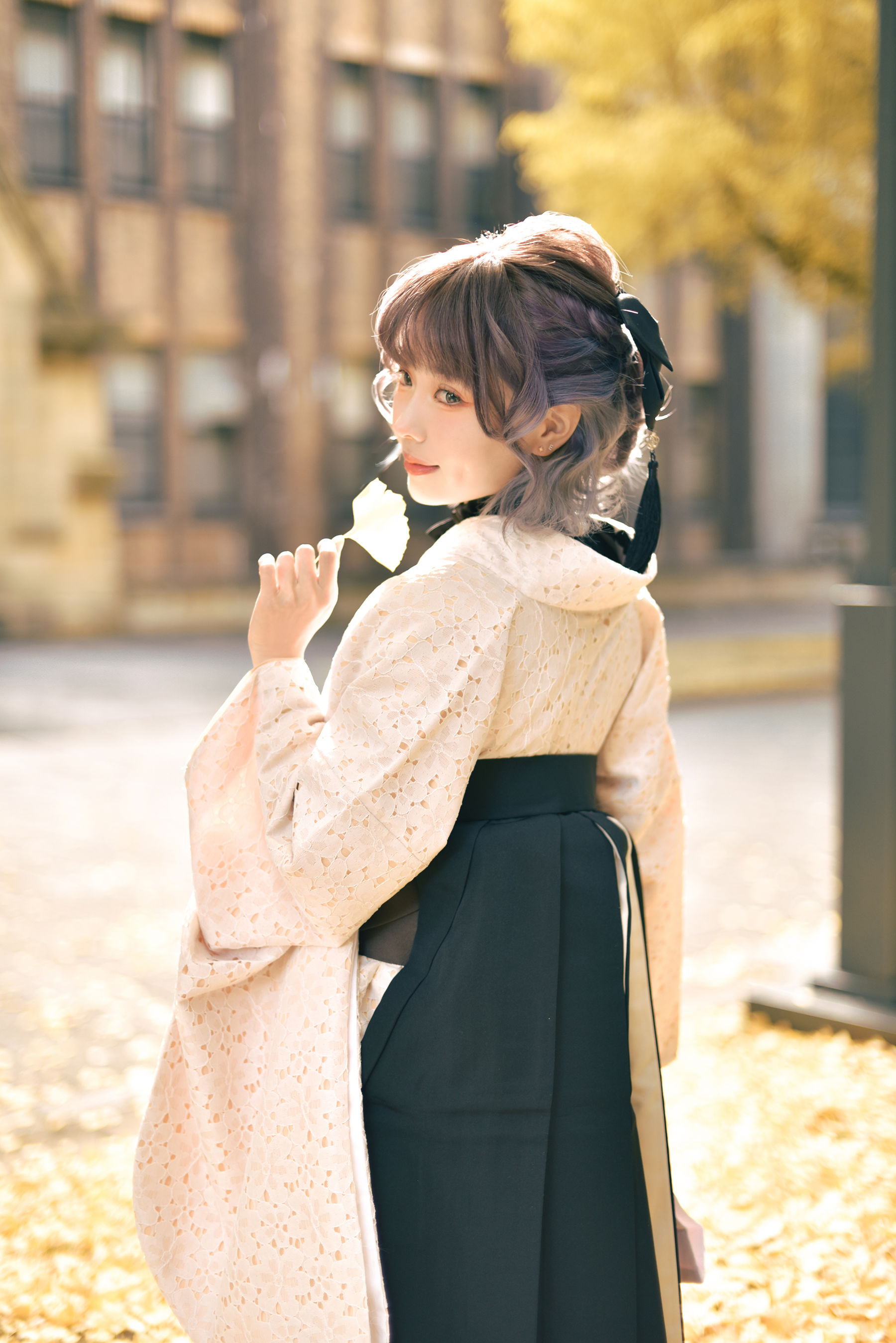 Ely_eee(ElyEE子) - Ginkgo Hakama
