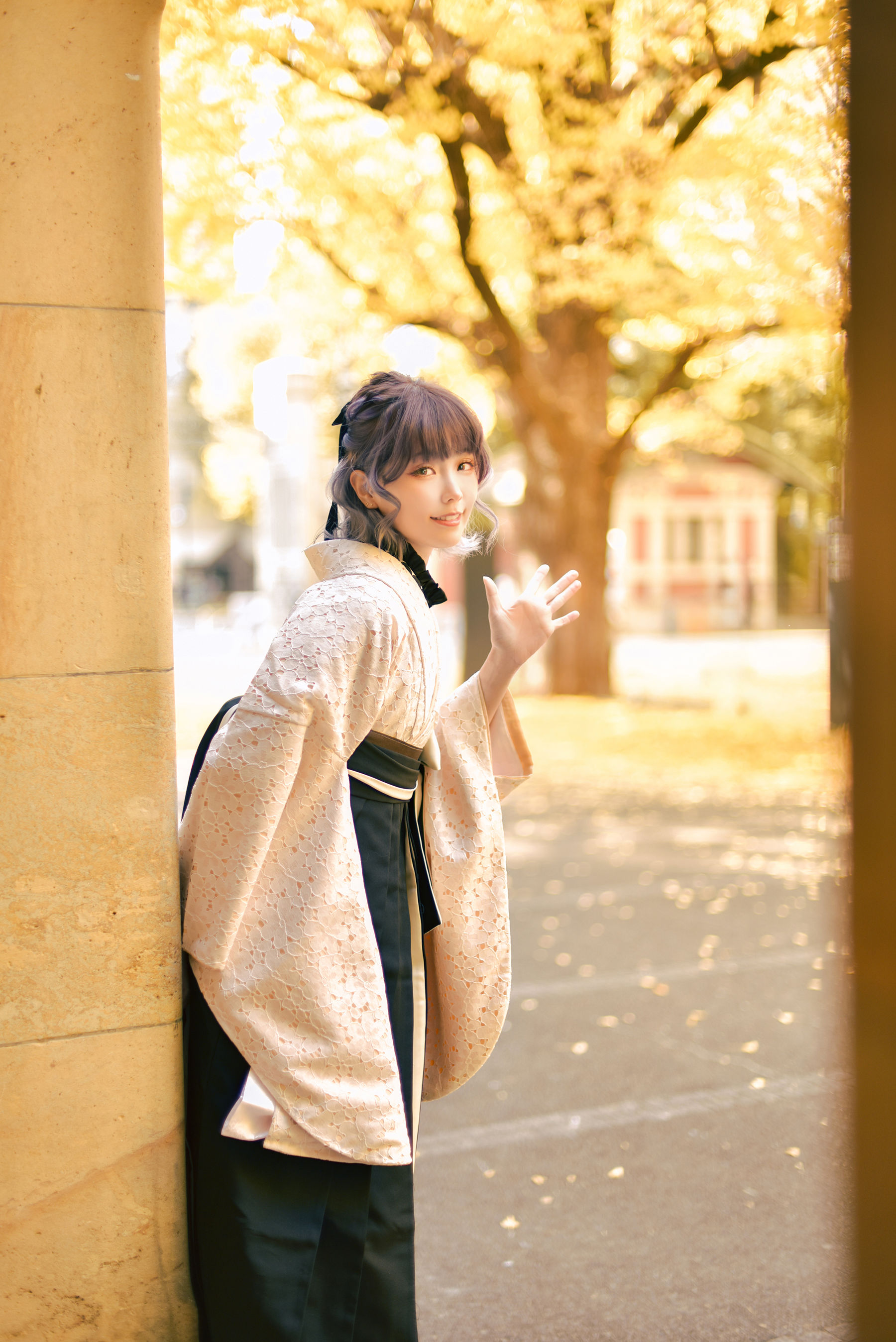 Ely_eee(ElyEE子) - Ginkgo Hakama