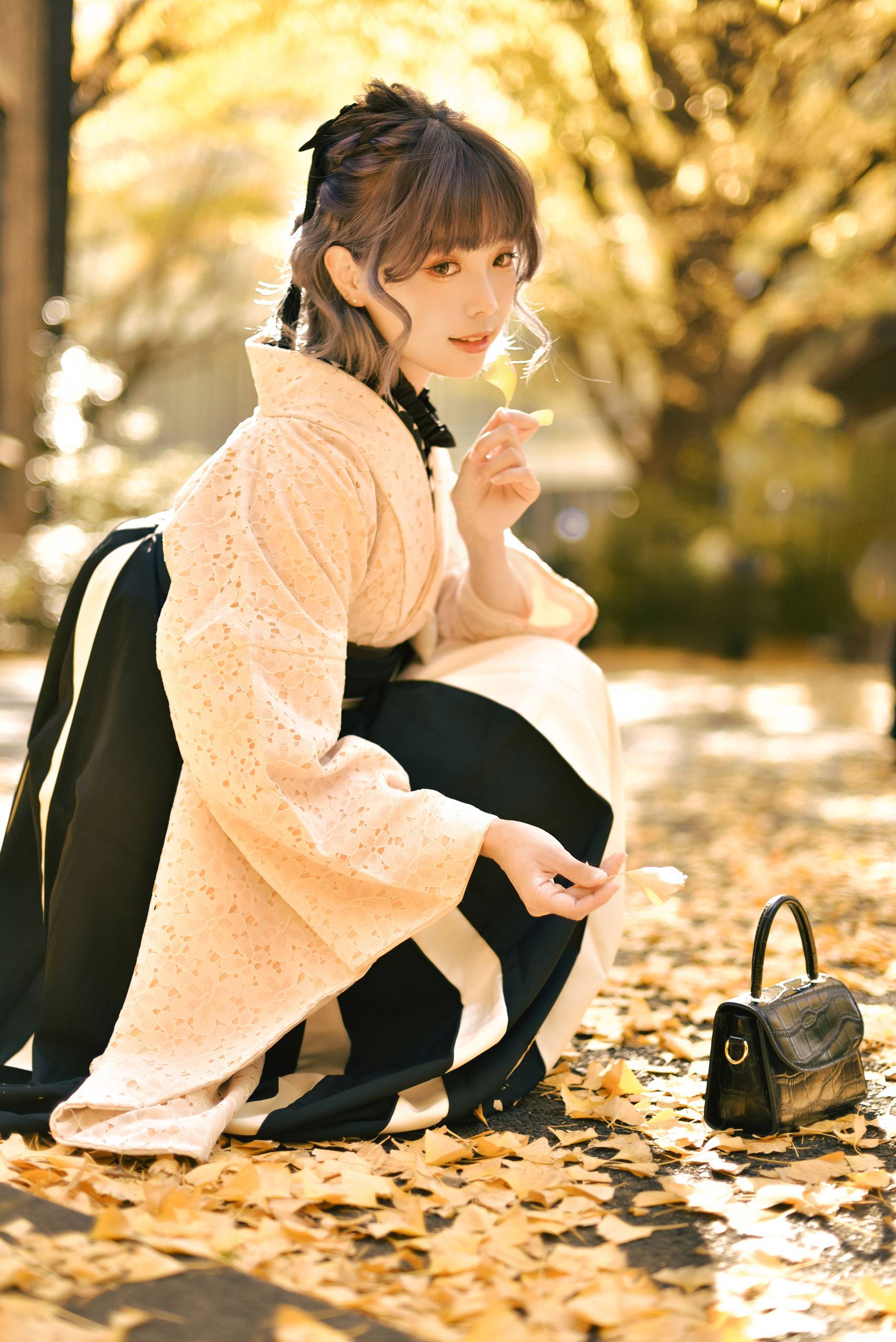 Ely_eee(ElyEE子) - Ginkgo Hakama