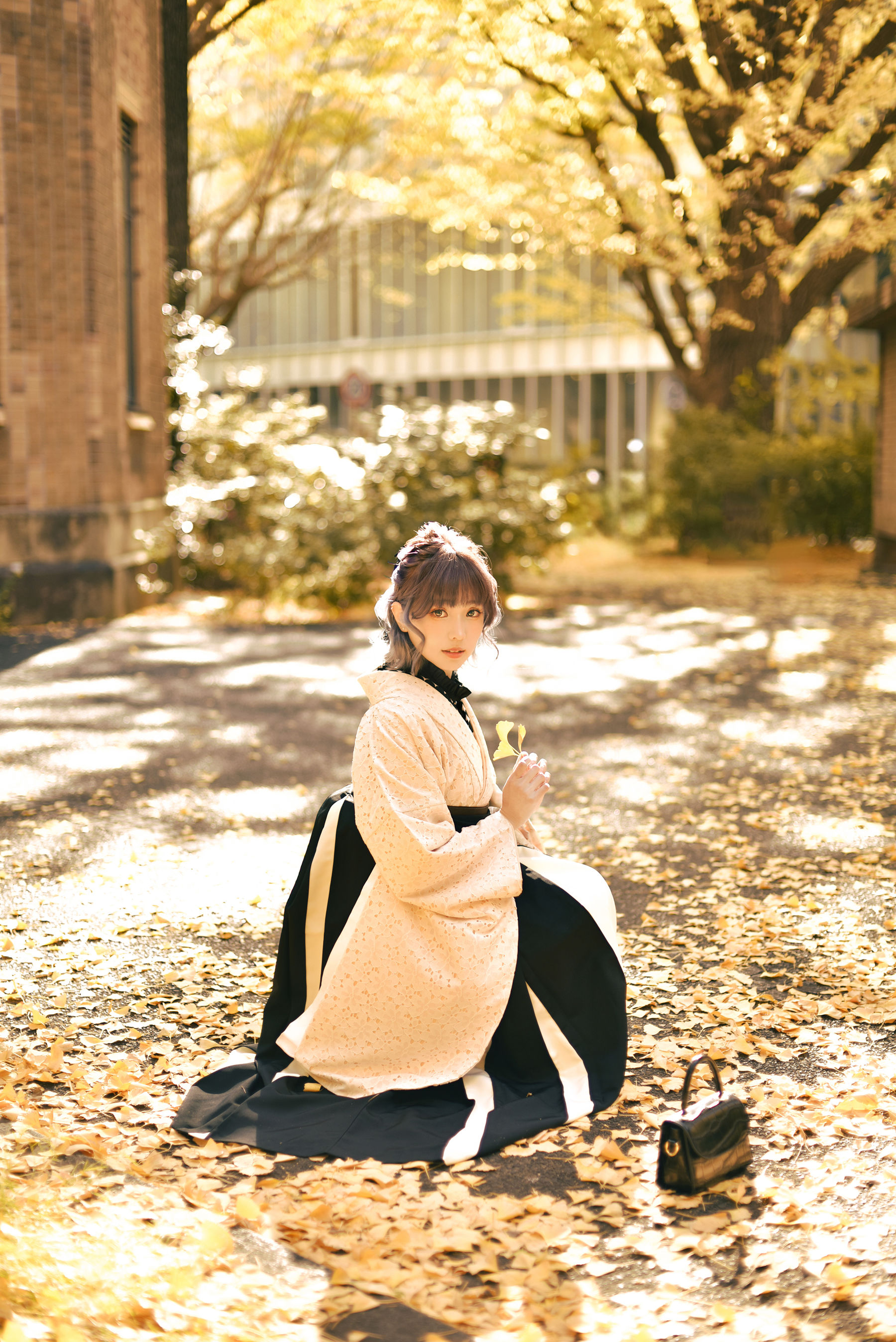 Ely_eee(ElyEE子) - Ginkgo Hakama