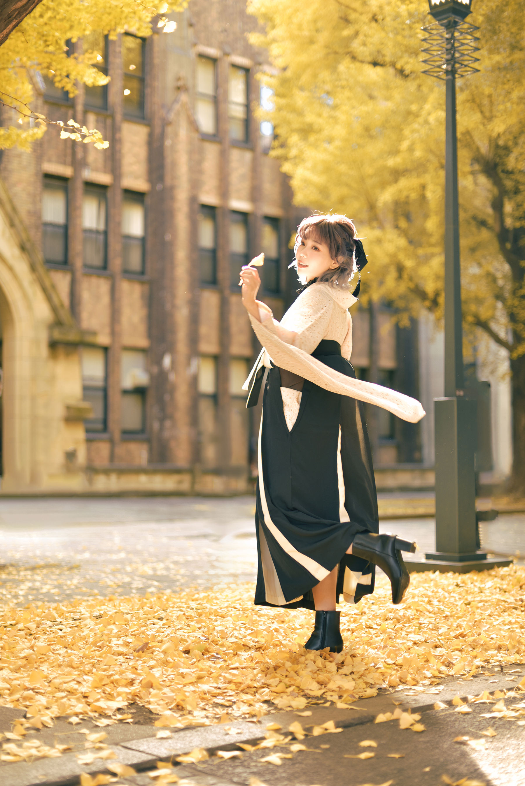 Ely_eee(ElyEE子) - Ginkgo Hakama