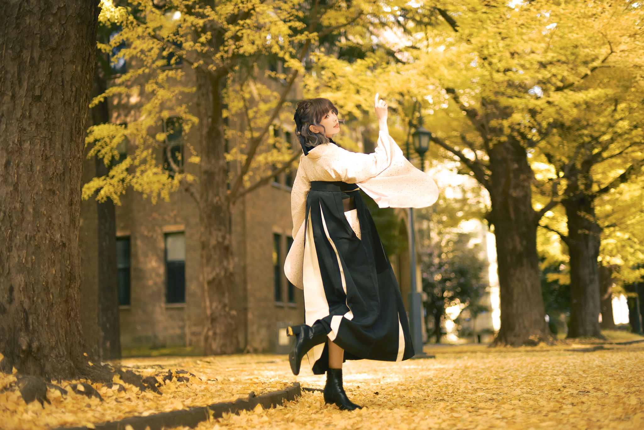 Ely_eee(ElyEE子) - Ginkgo Hakama