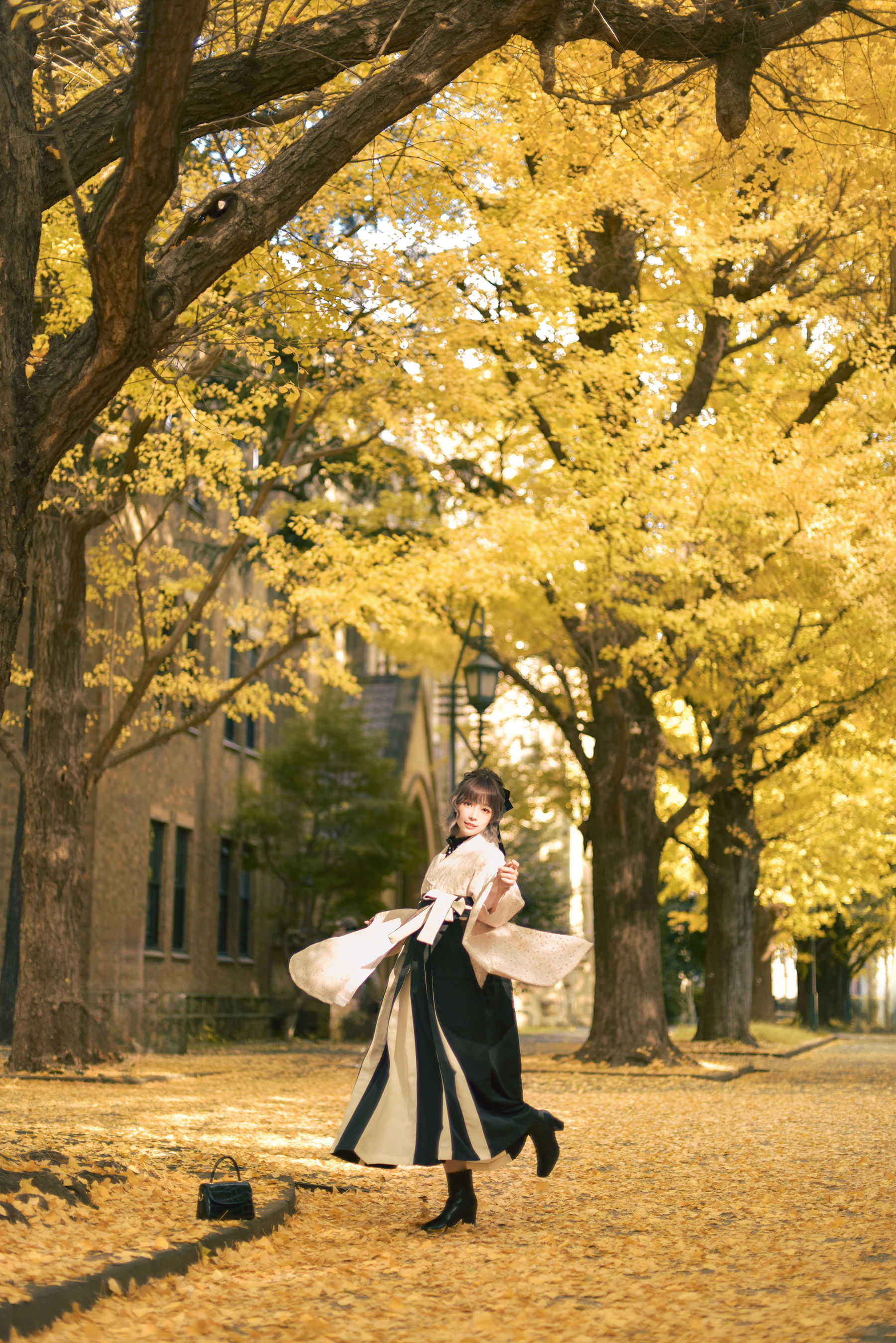 Ely_eee(ElyEE子) - Ginkgo Hakama