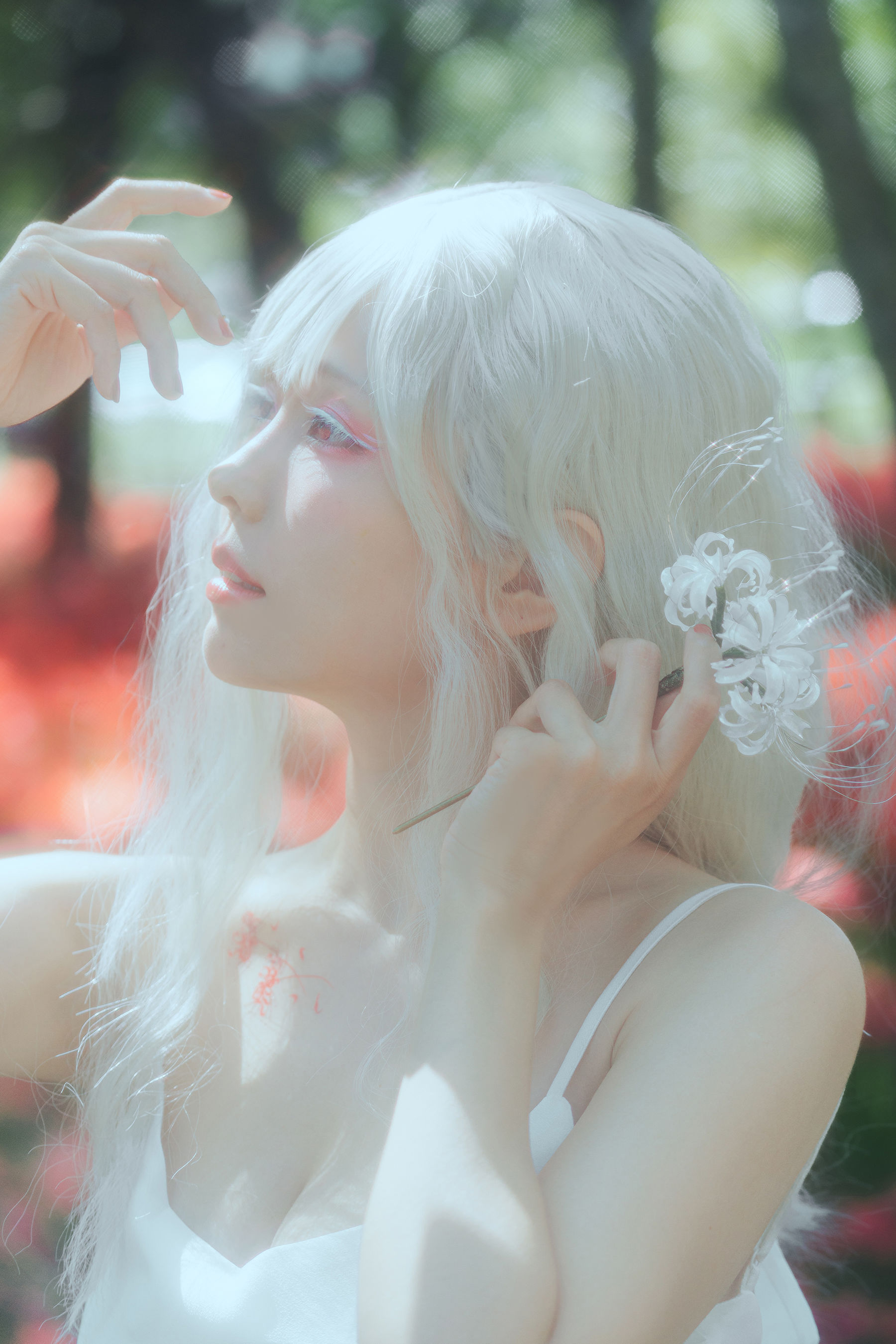 Ely_eee(ElyEE子) - White spider lily 白瓷彼岸
