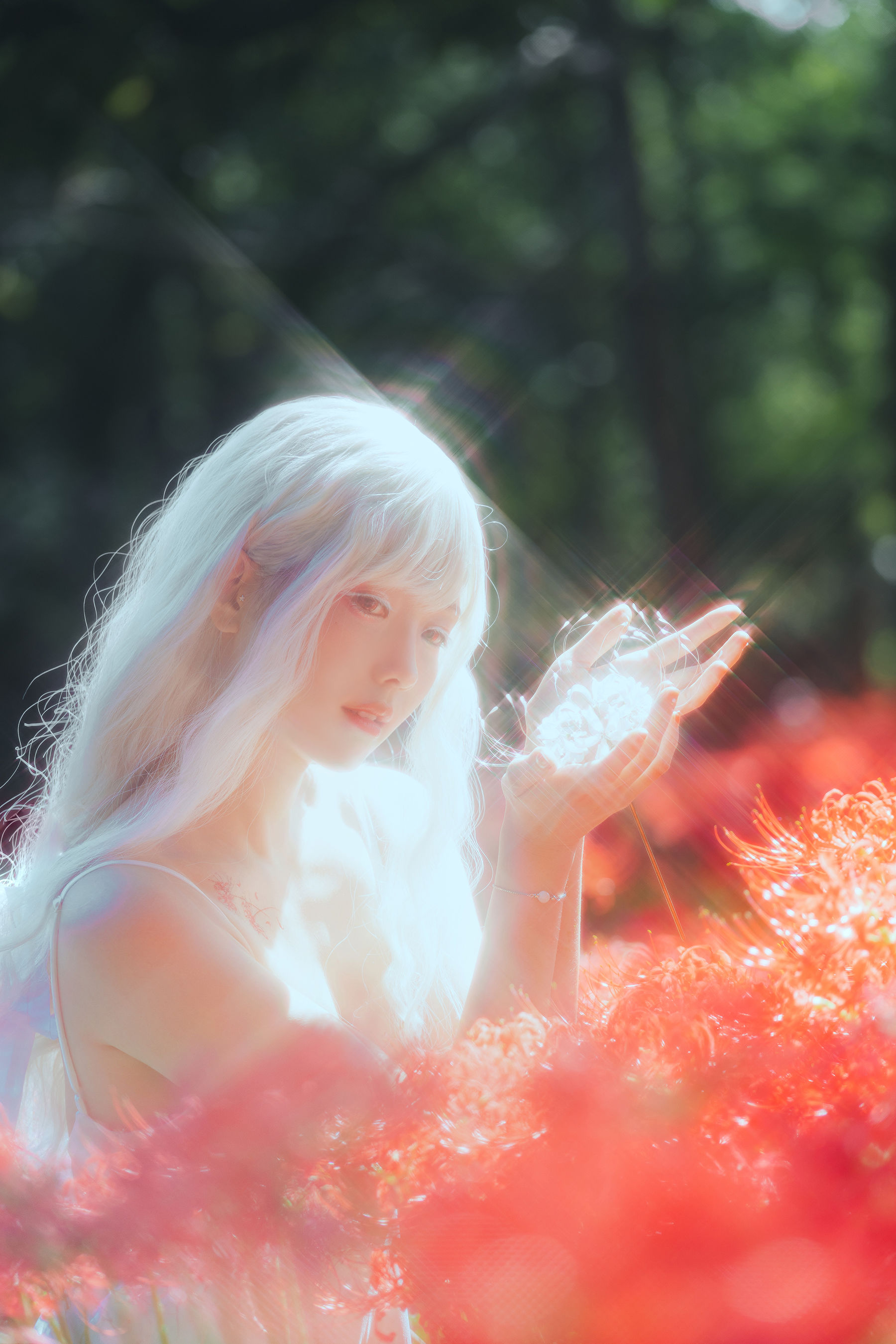 Ely_eee(ElyEE子) - White spider lily 白瓷彼岸