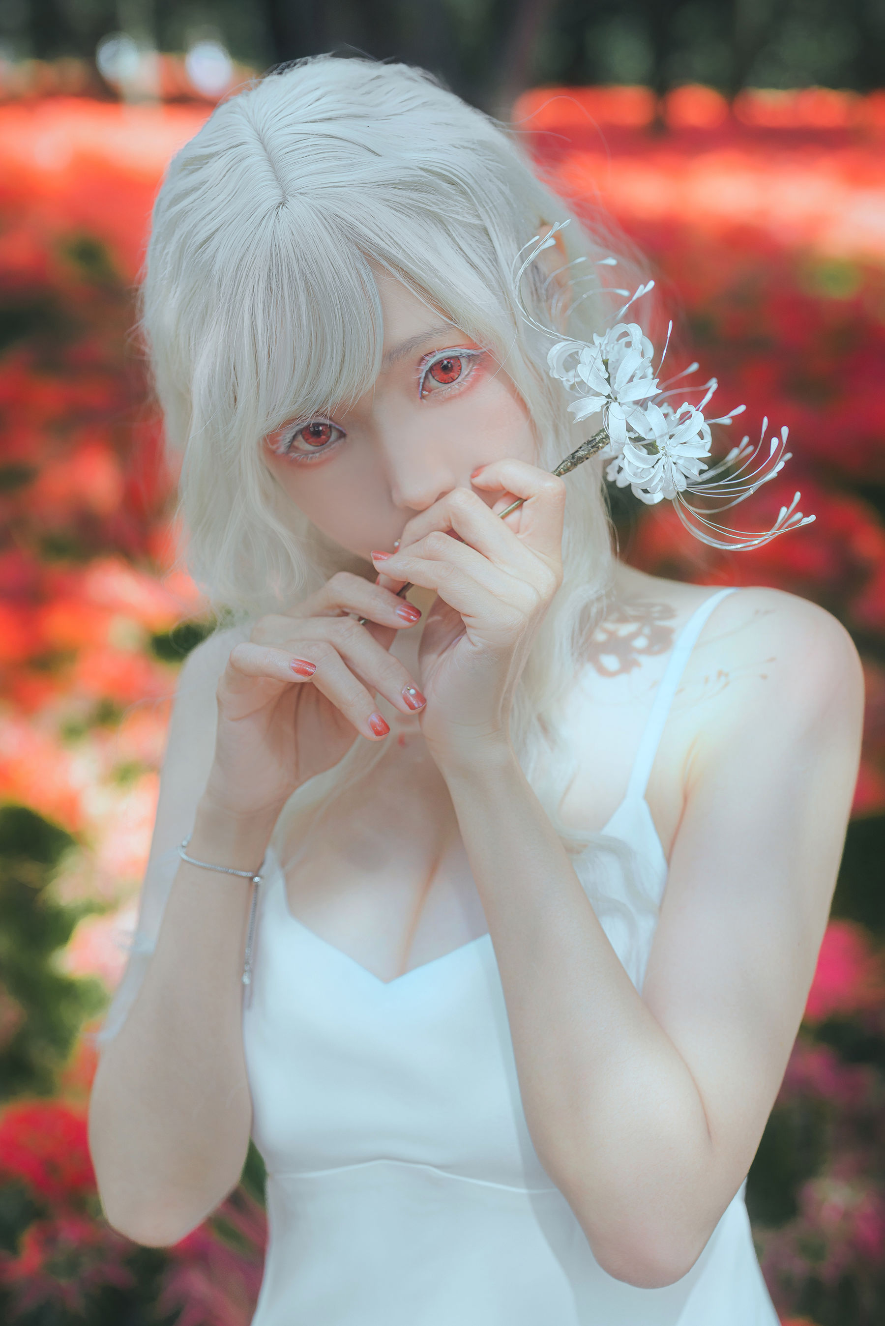 Ely_eee(ElyEE子) - White spider lily 白瓷彼岸