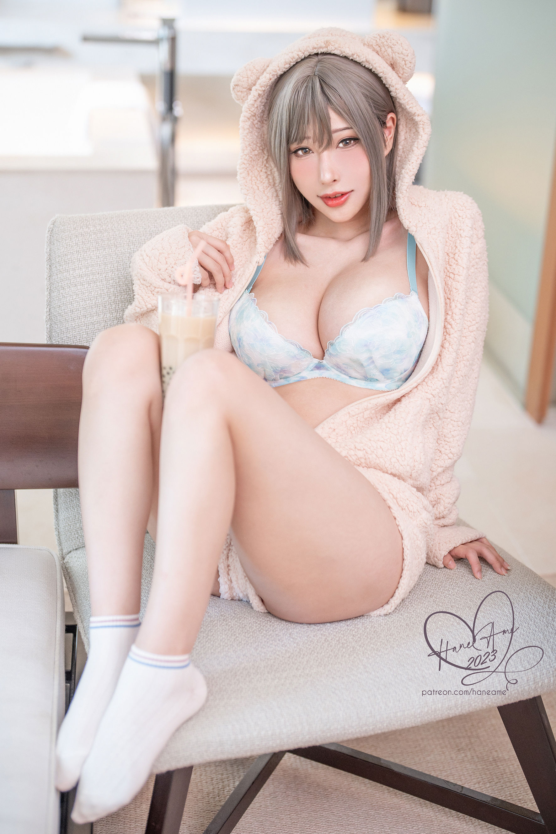 Hane Ame 雨波写真 - Original Sleepy bear 愛睡熊熊