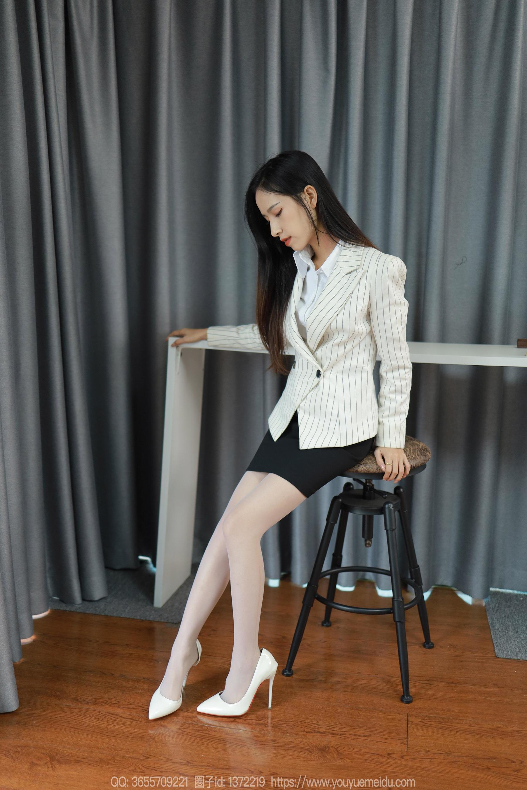 IESS异思趣向 - 模特： 美子 《白色涟漪》