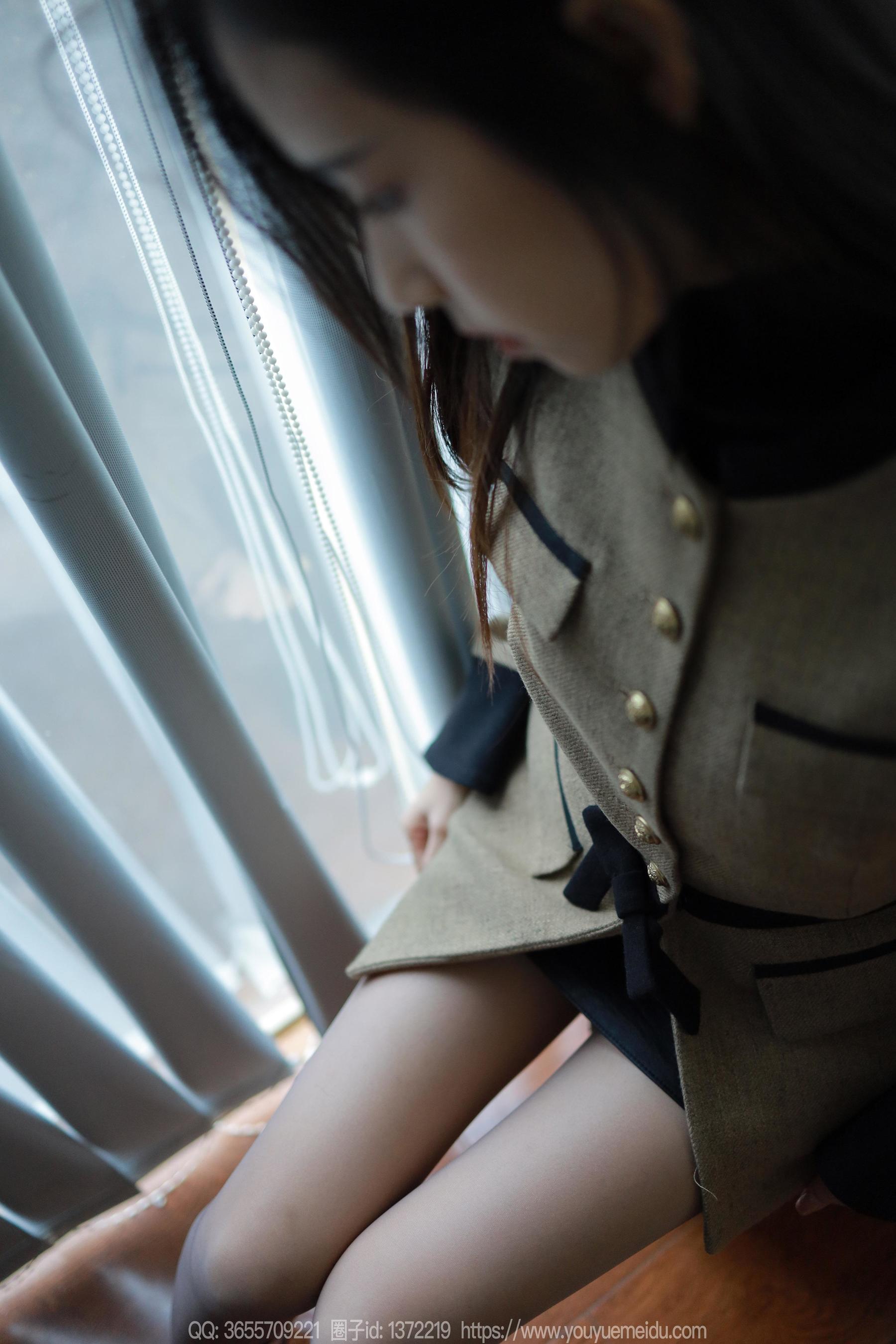 IESS异思趣向 - 模特： 美子 《礼服灰斯（上）》
