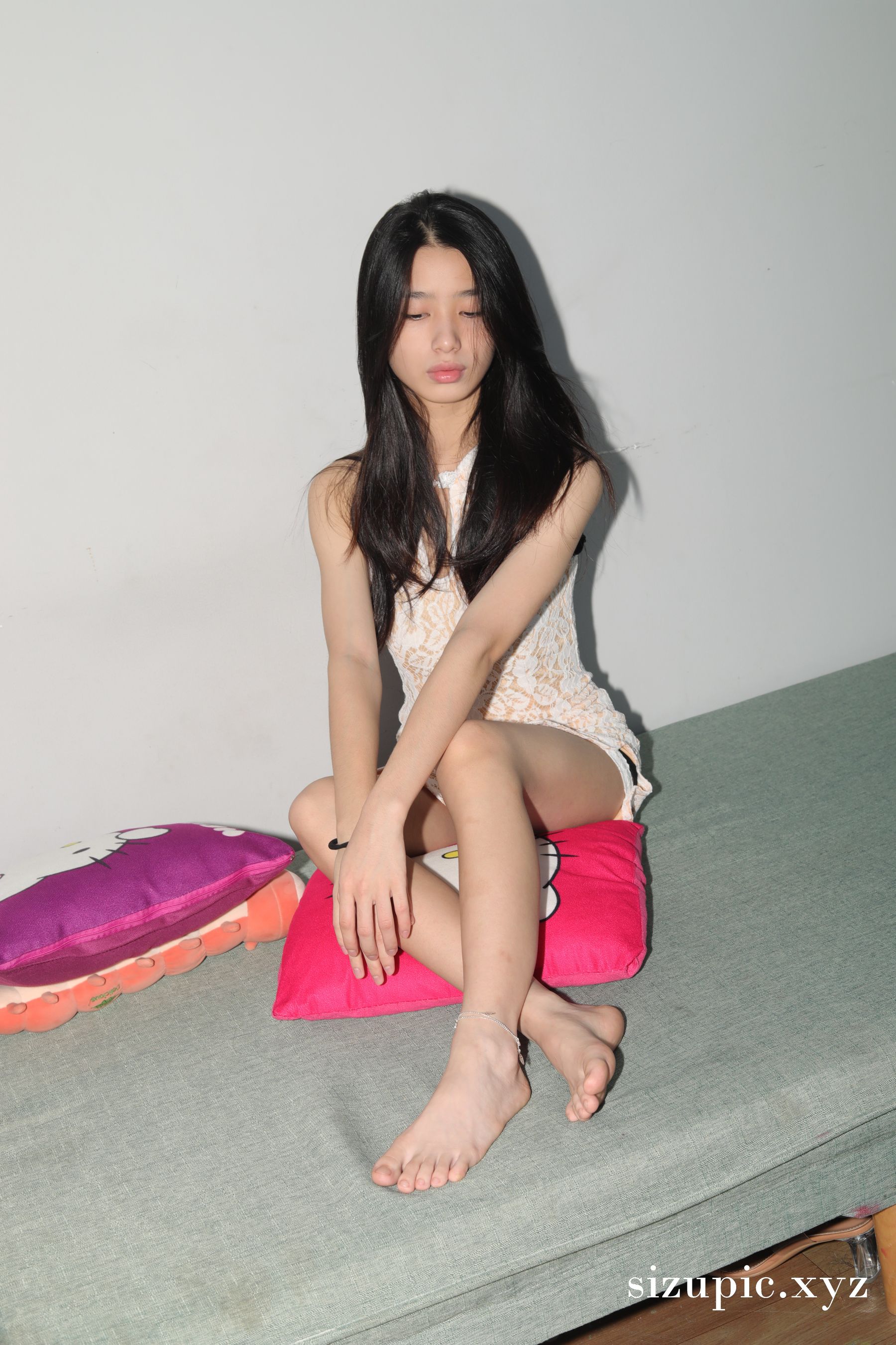 Pary摄影 No.126 小陈 首次试镜时展示37码美脚