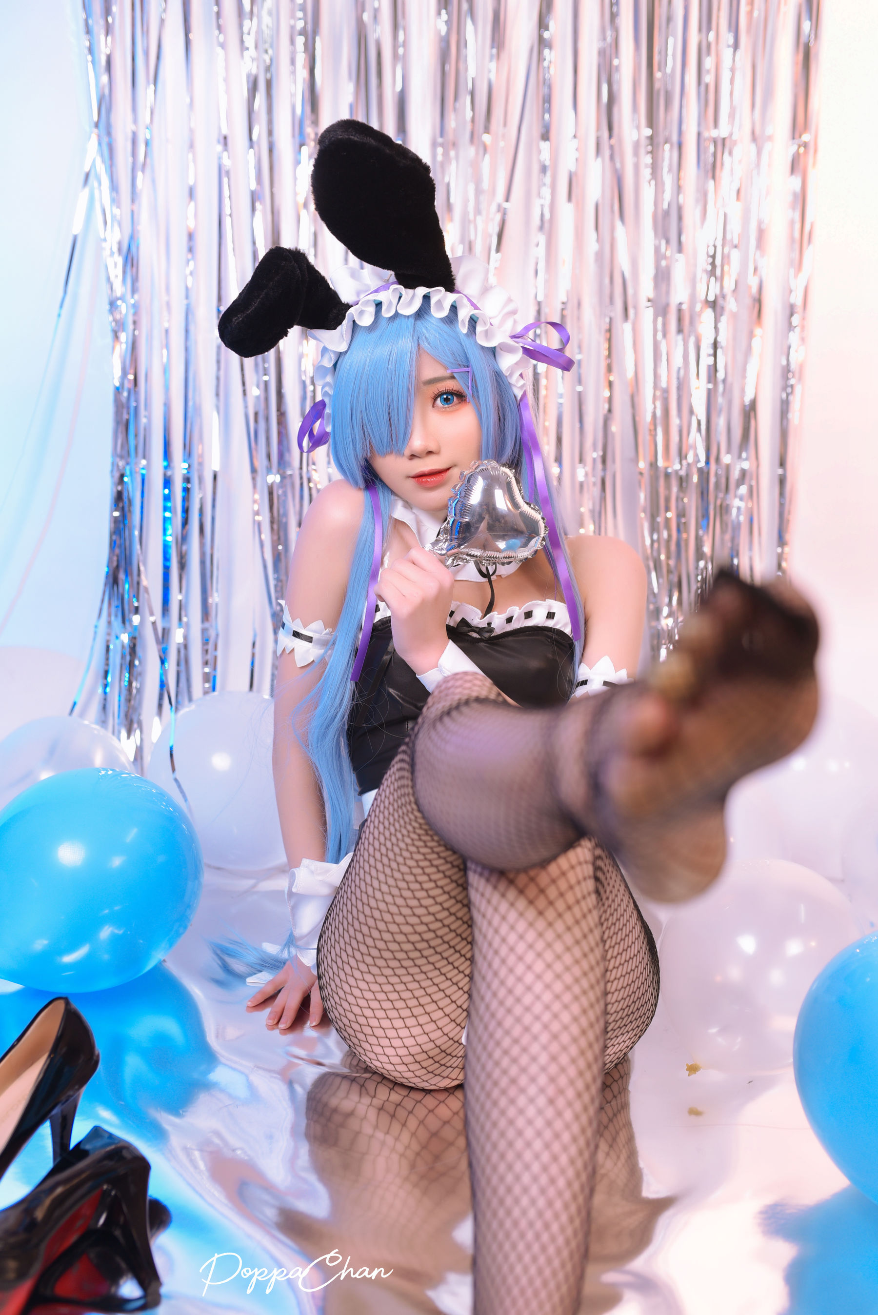 PoppaChan - Rem Bunny Re-Zero
