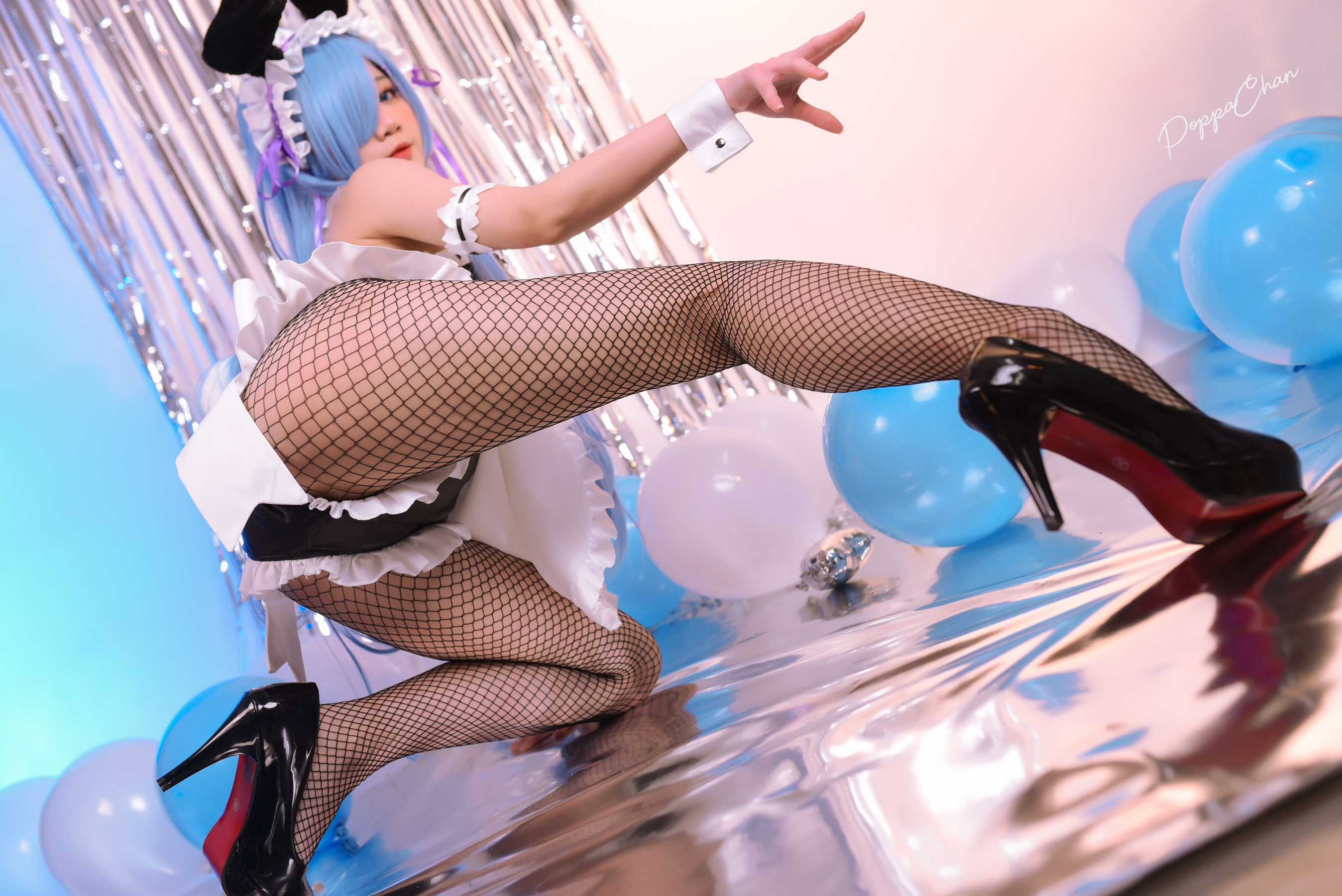 PoppaChan - Rem Bunny Re-Zero