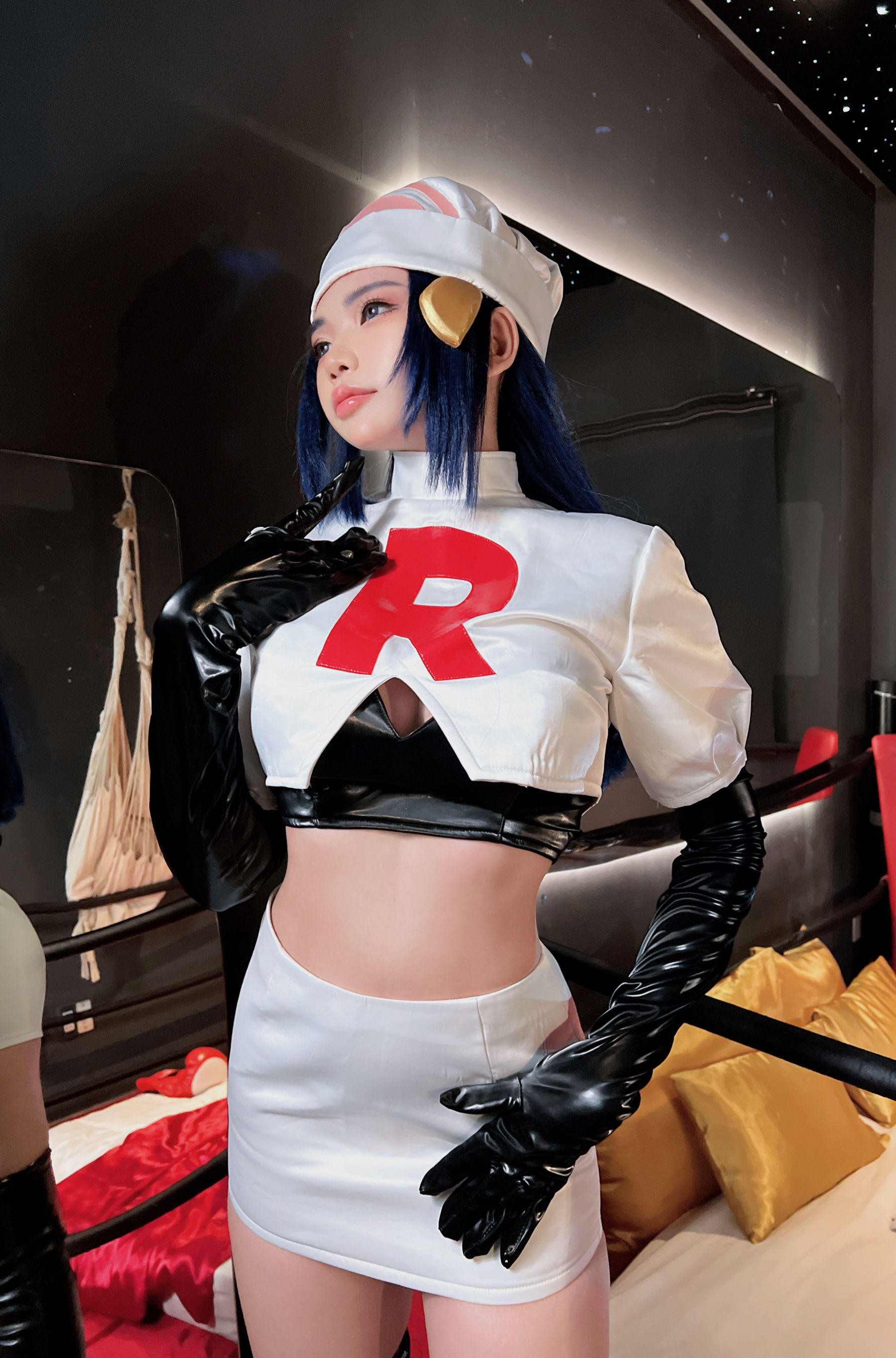 ZinieQ - Dawn Pokemon in Team Rocket costume