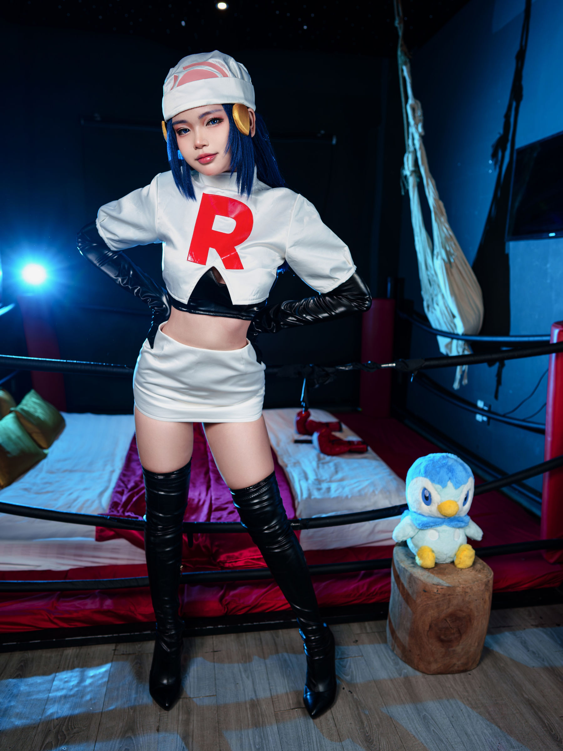 ZinieQ - Dawn Pokemon in Team Rocket costume