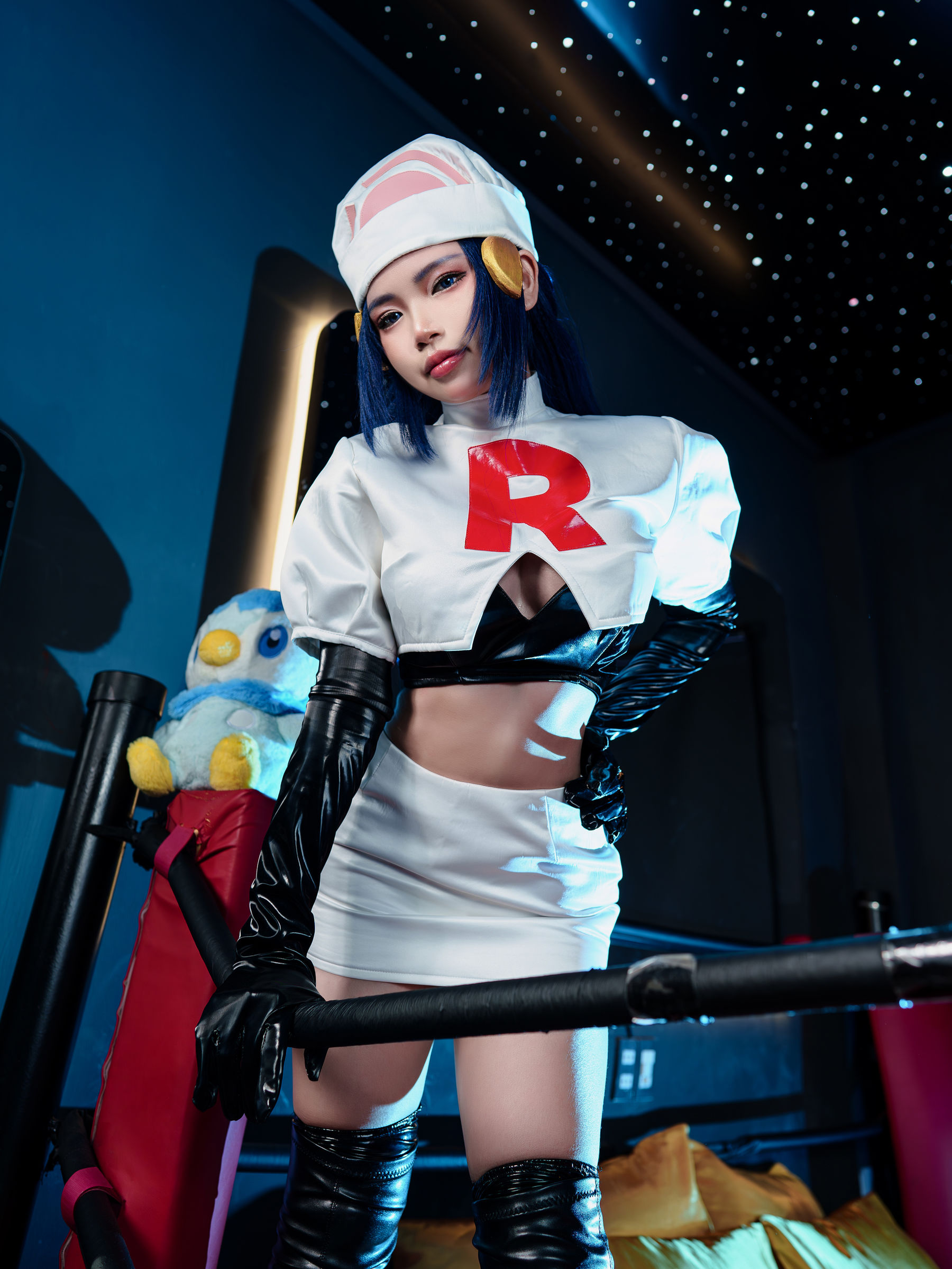 ZinieQ - Dawn Pokemon in Team Rocket costume