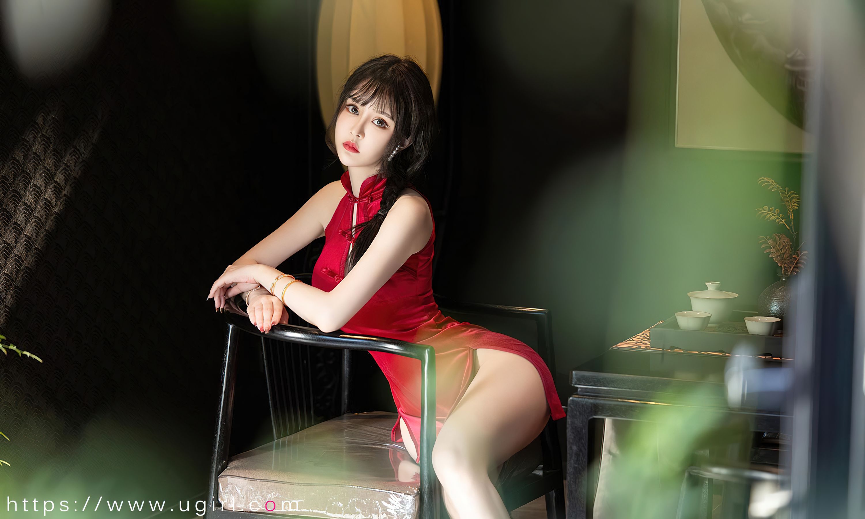 [Ugirls]爱尤物 No.2722 花遇和风 青树