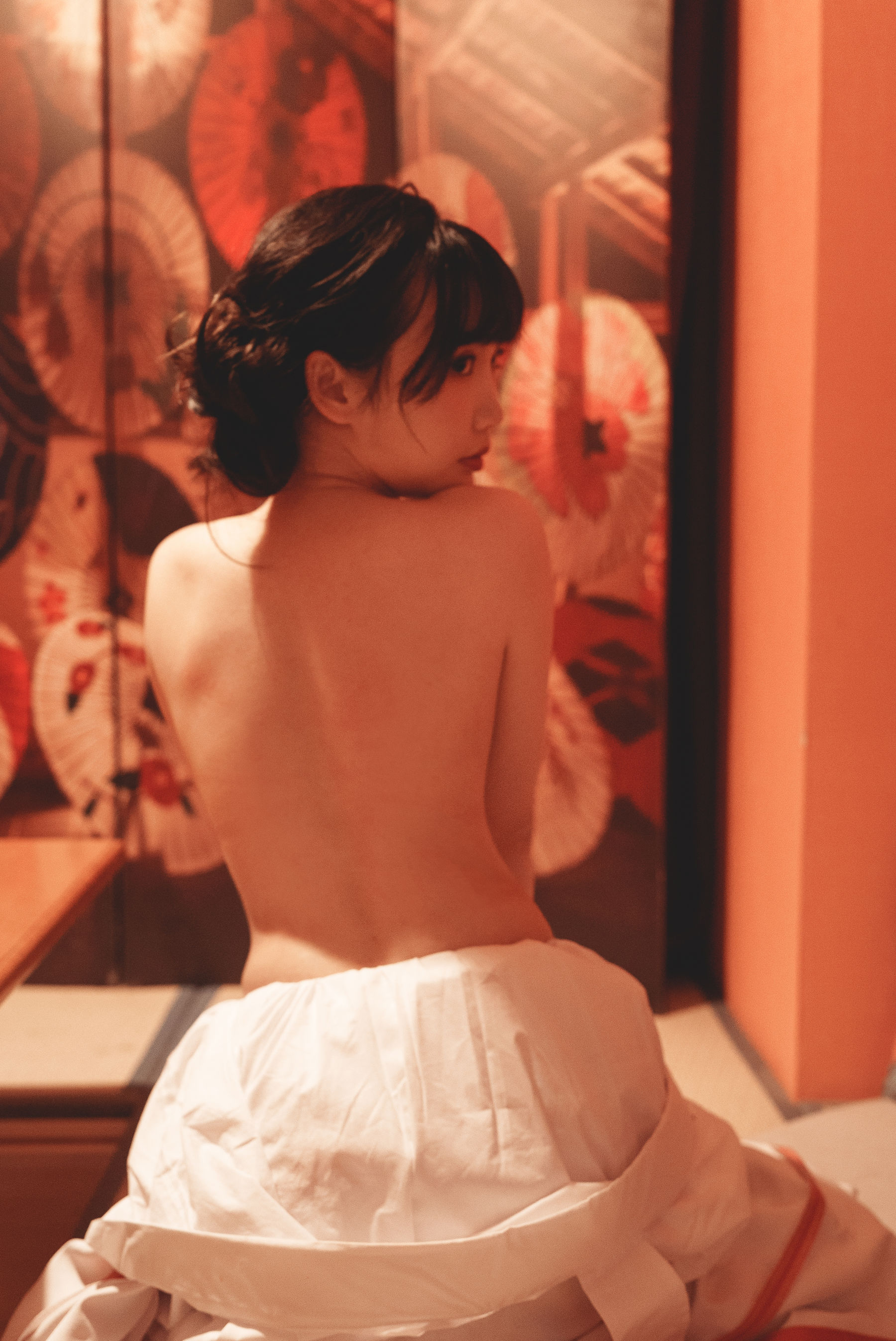 可爱人气Coser 面饼仙儿 - 和服内景