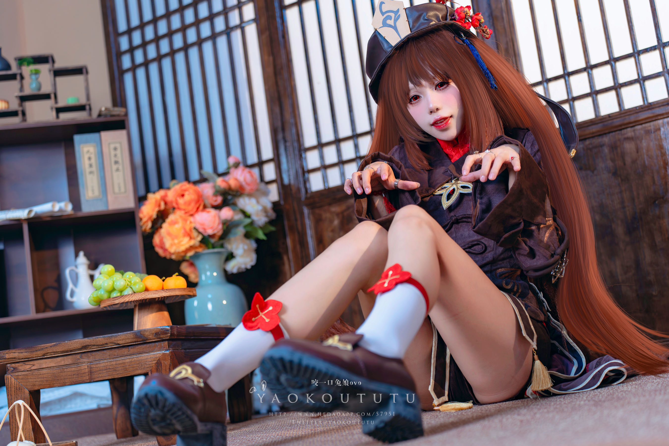 咬一口兔娘 - 往生堂堂主胡桃