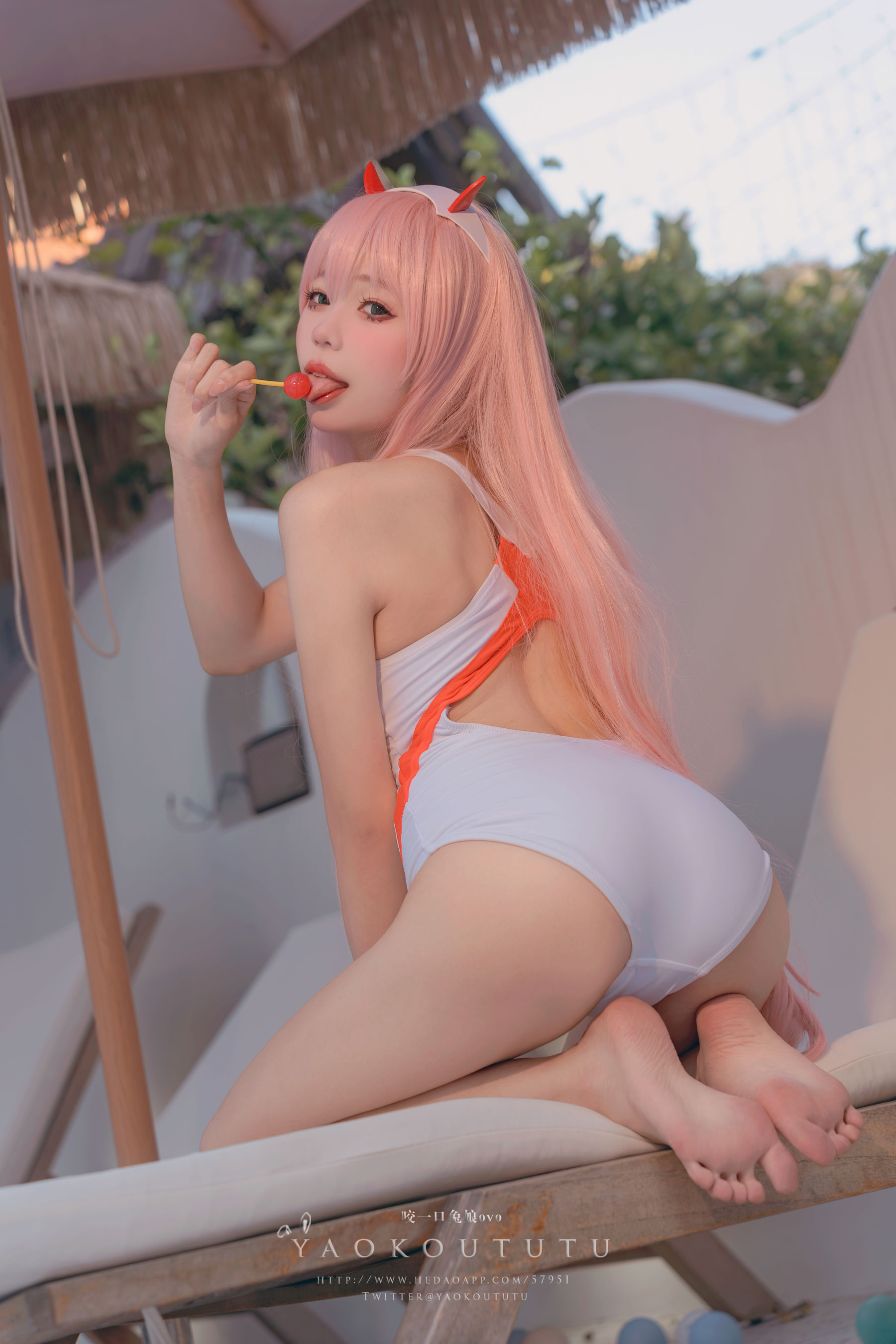 咬一口兔娘 - 泳装