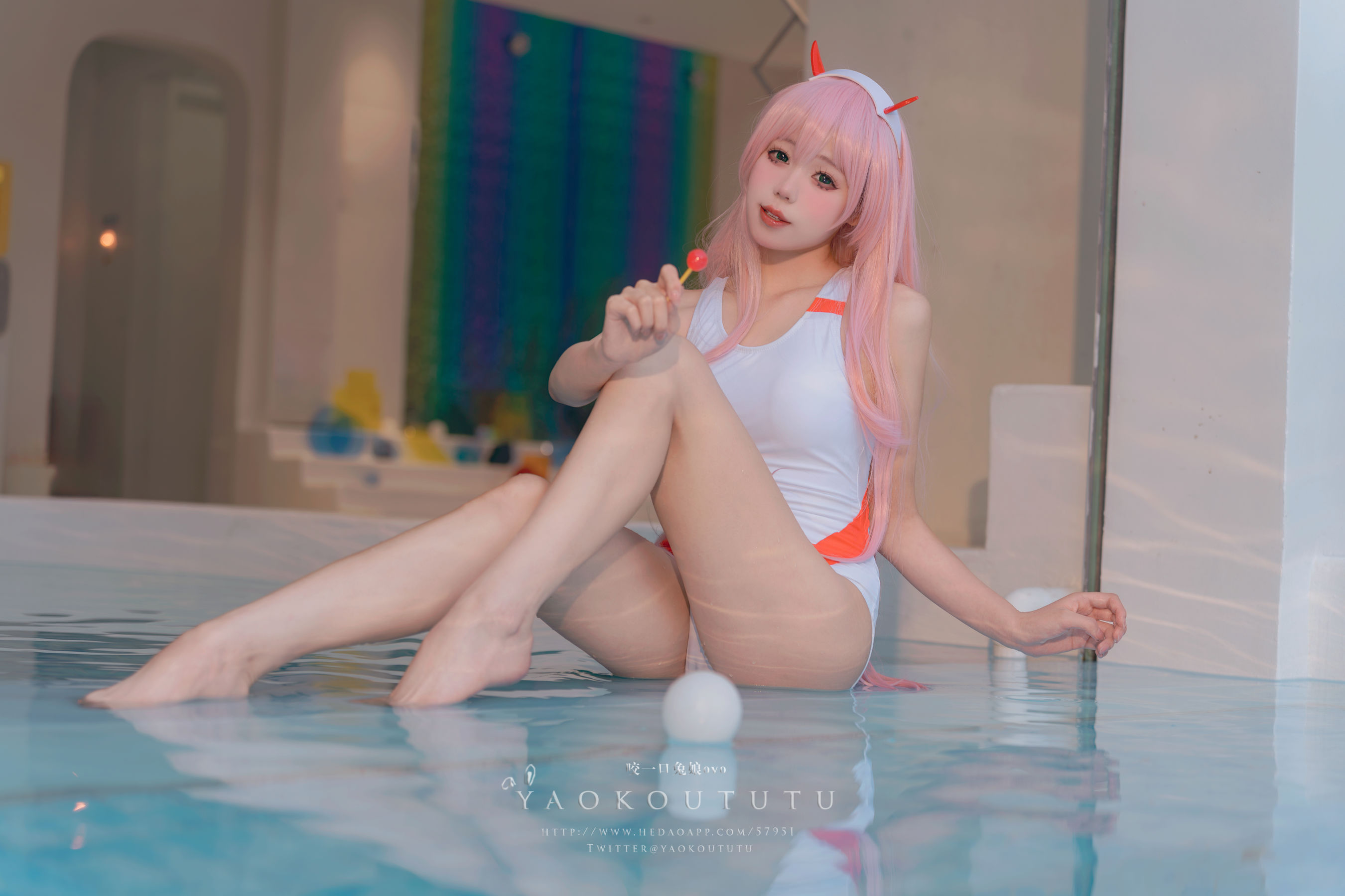 咬一口兔娘 - 泳装